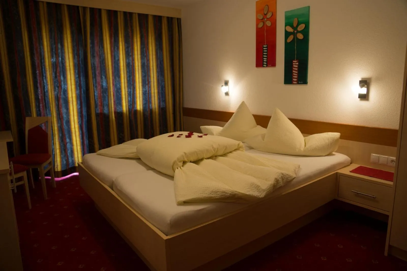 Bedroom, Bed in Apart Felsenhof