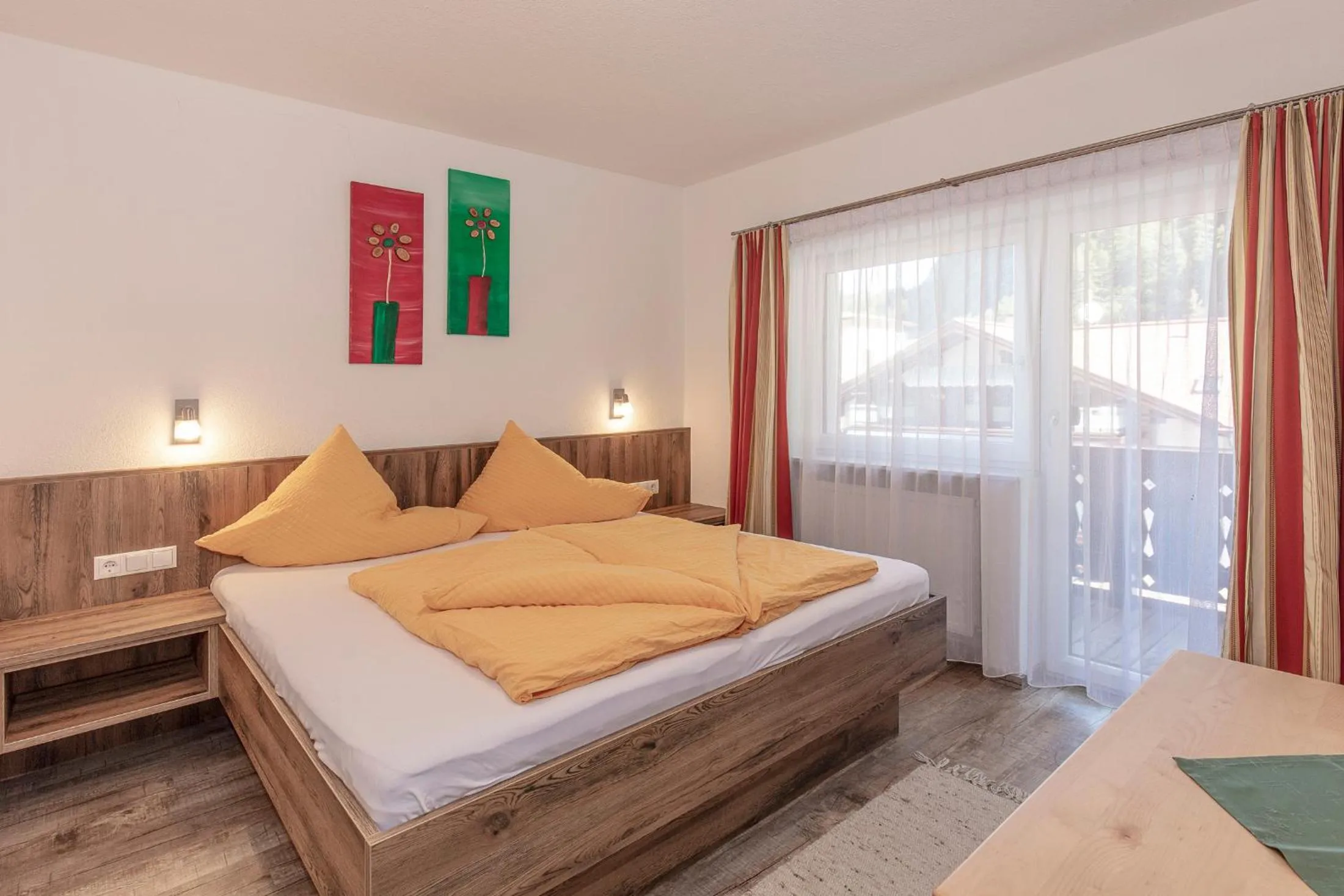 Bedroom, Bed in Apart Felsenhof