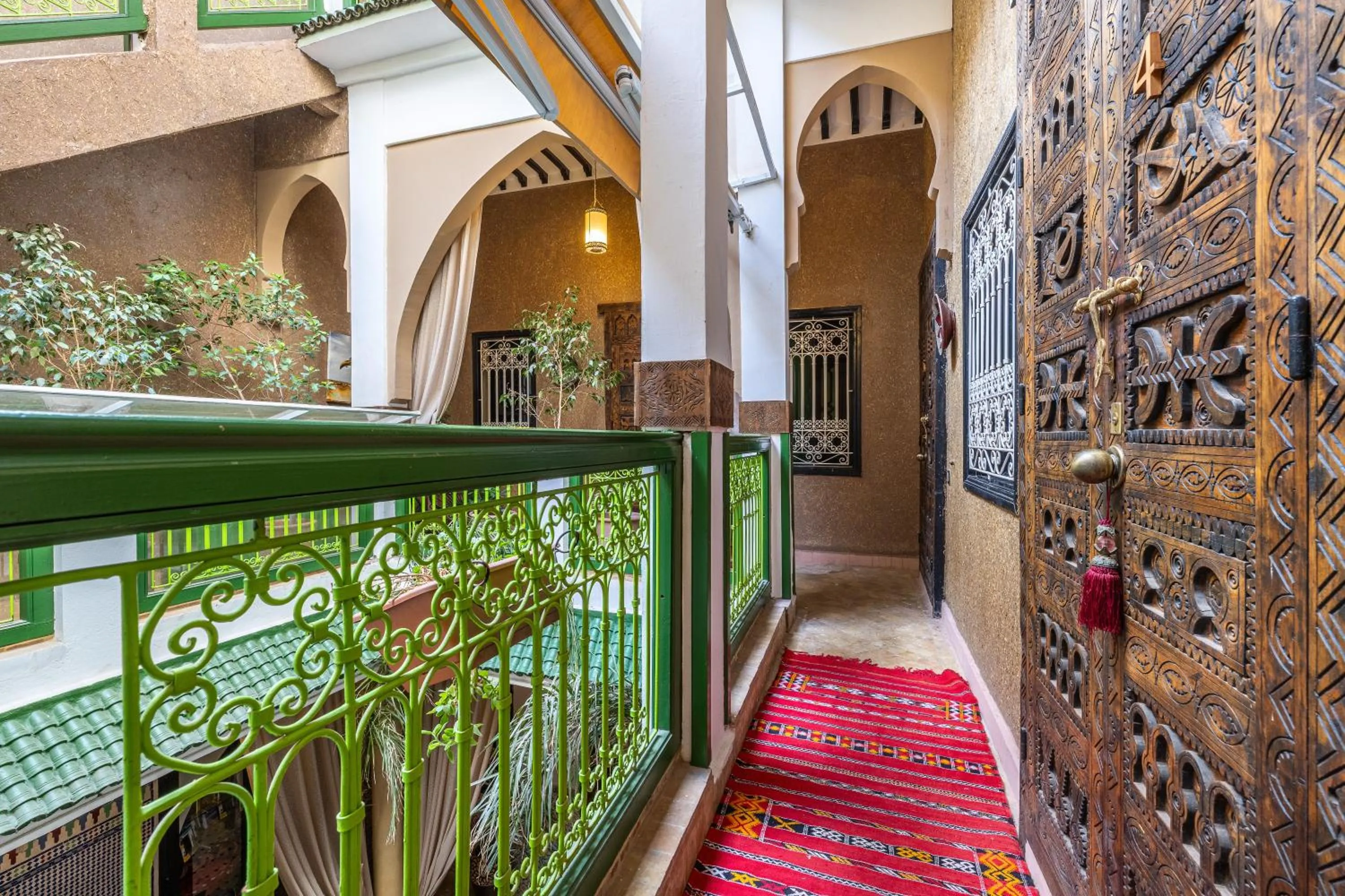 Patio in Riad Luzia