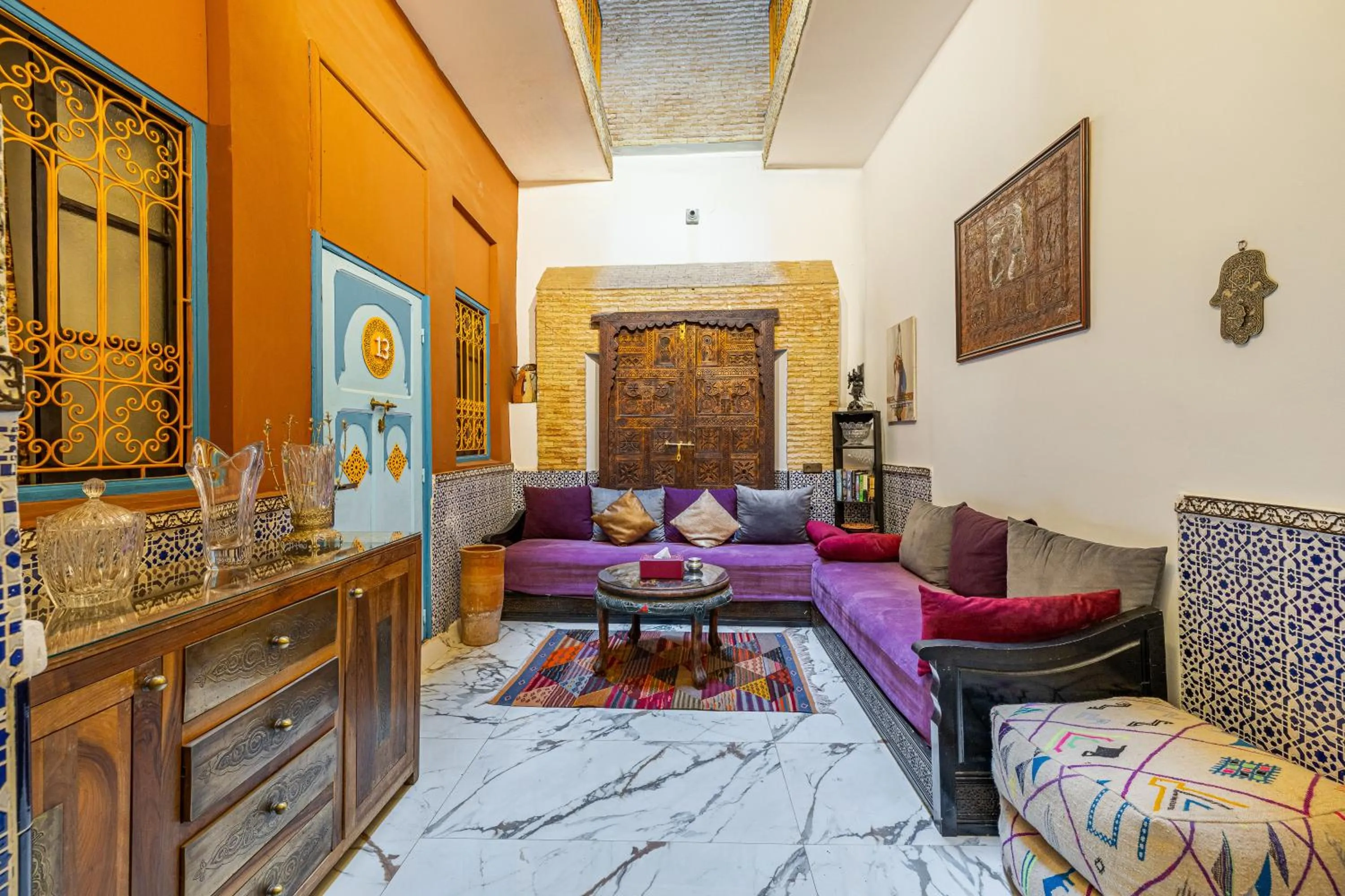 View (from property/room) in Riad Luzia