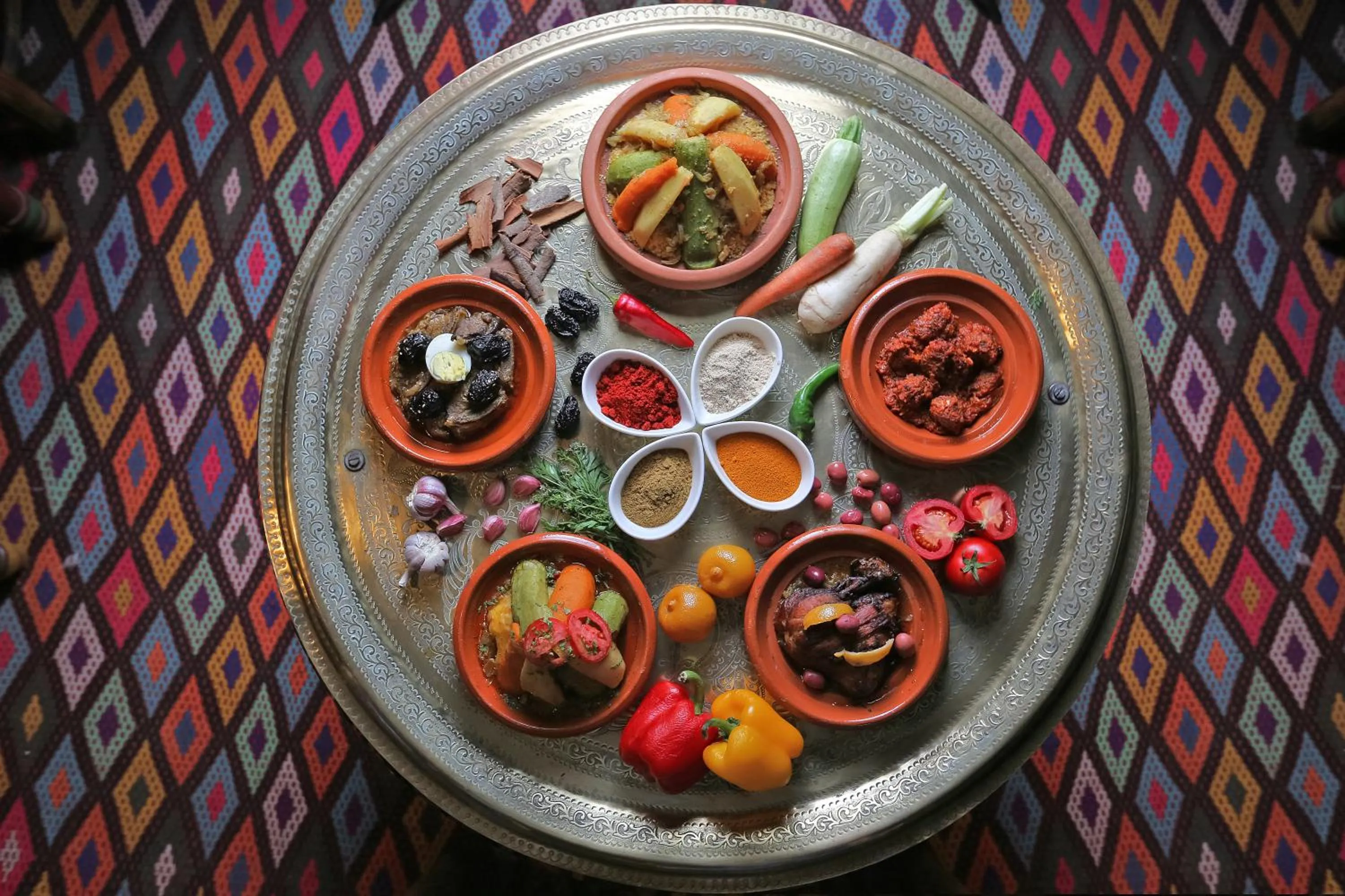 Meals in Riad Luzia