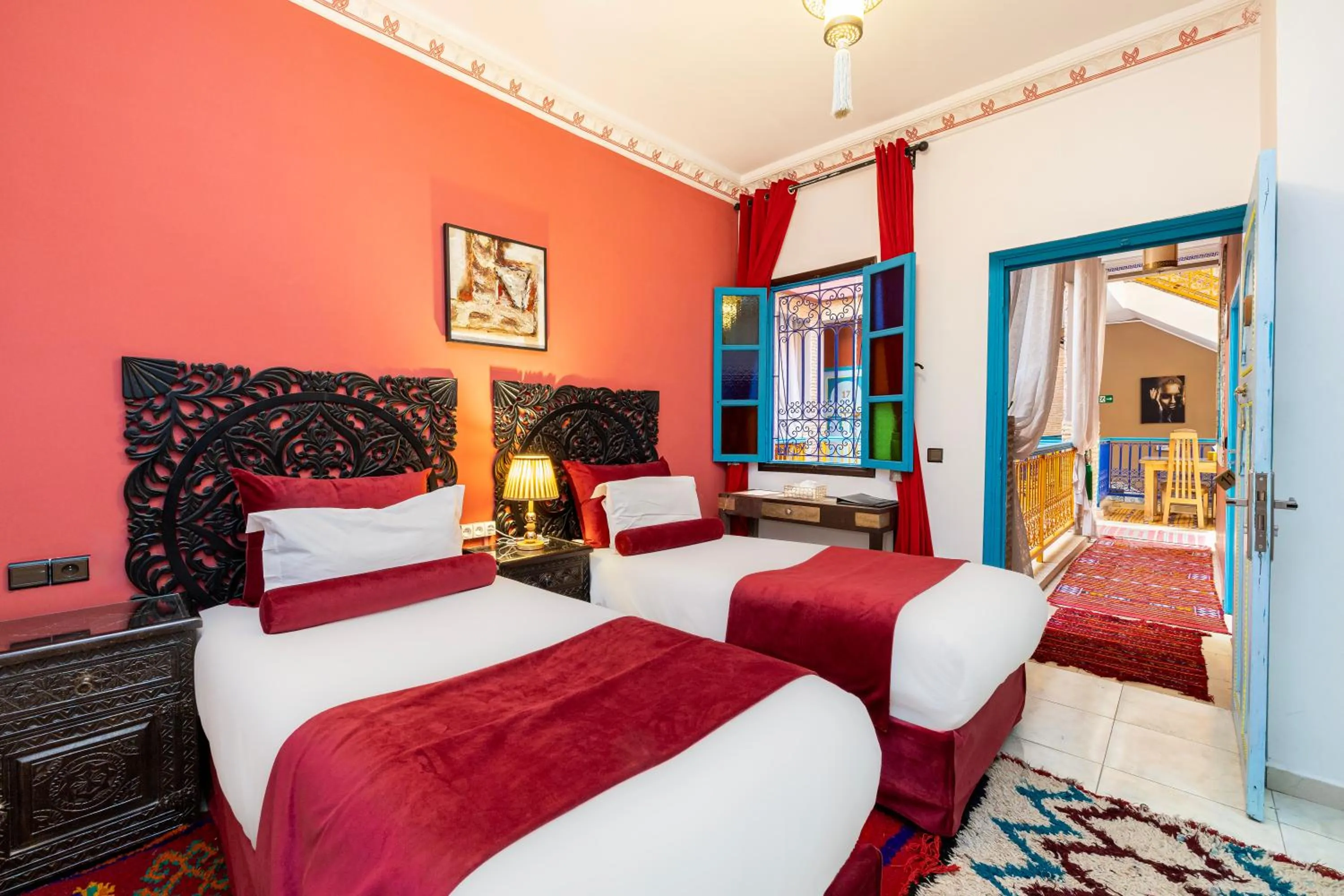 Photo of the whole room, Bed in Riad Luzia