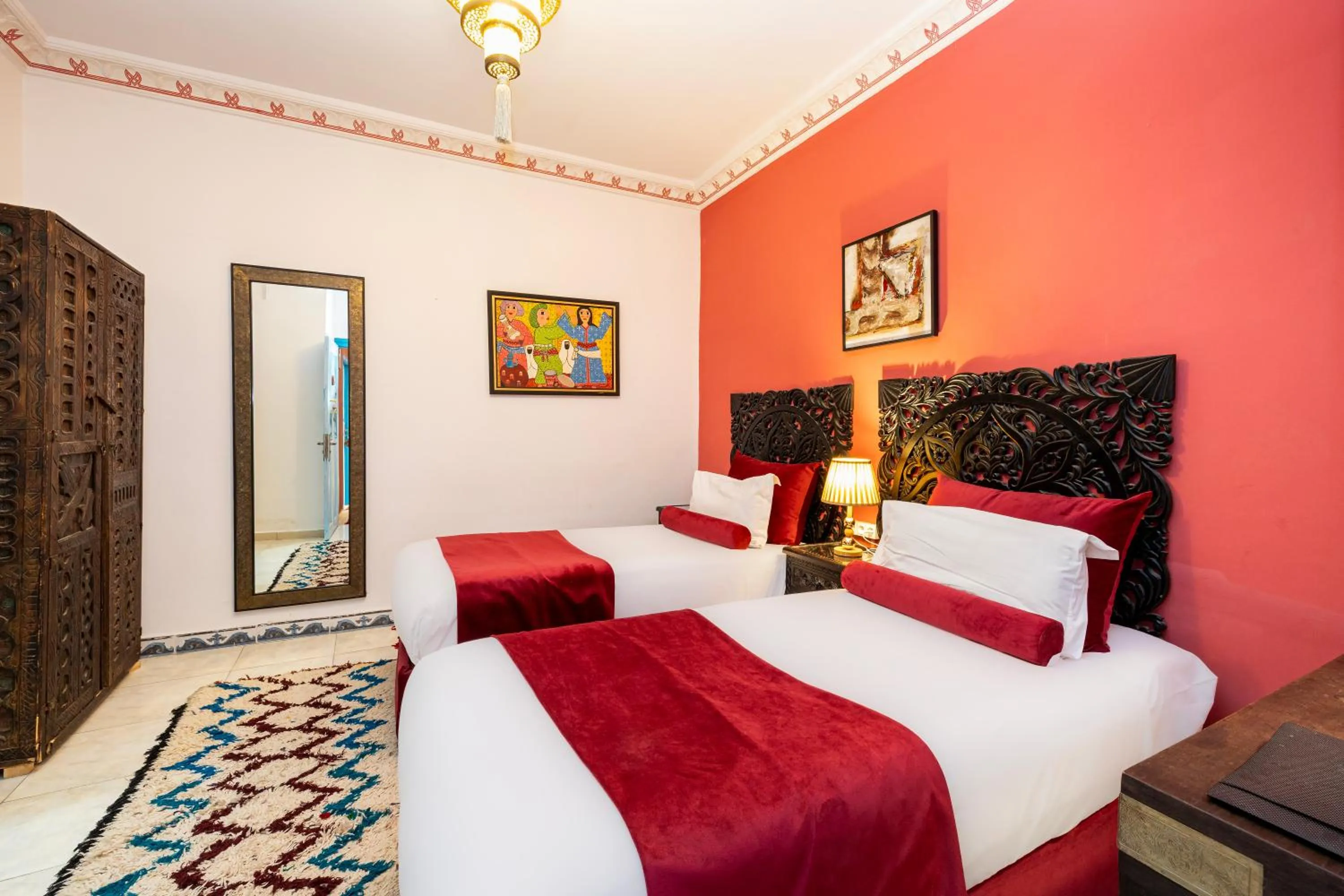 Photo of the whole room, Bed in Riad Luzia