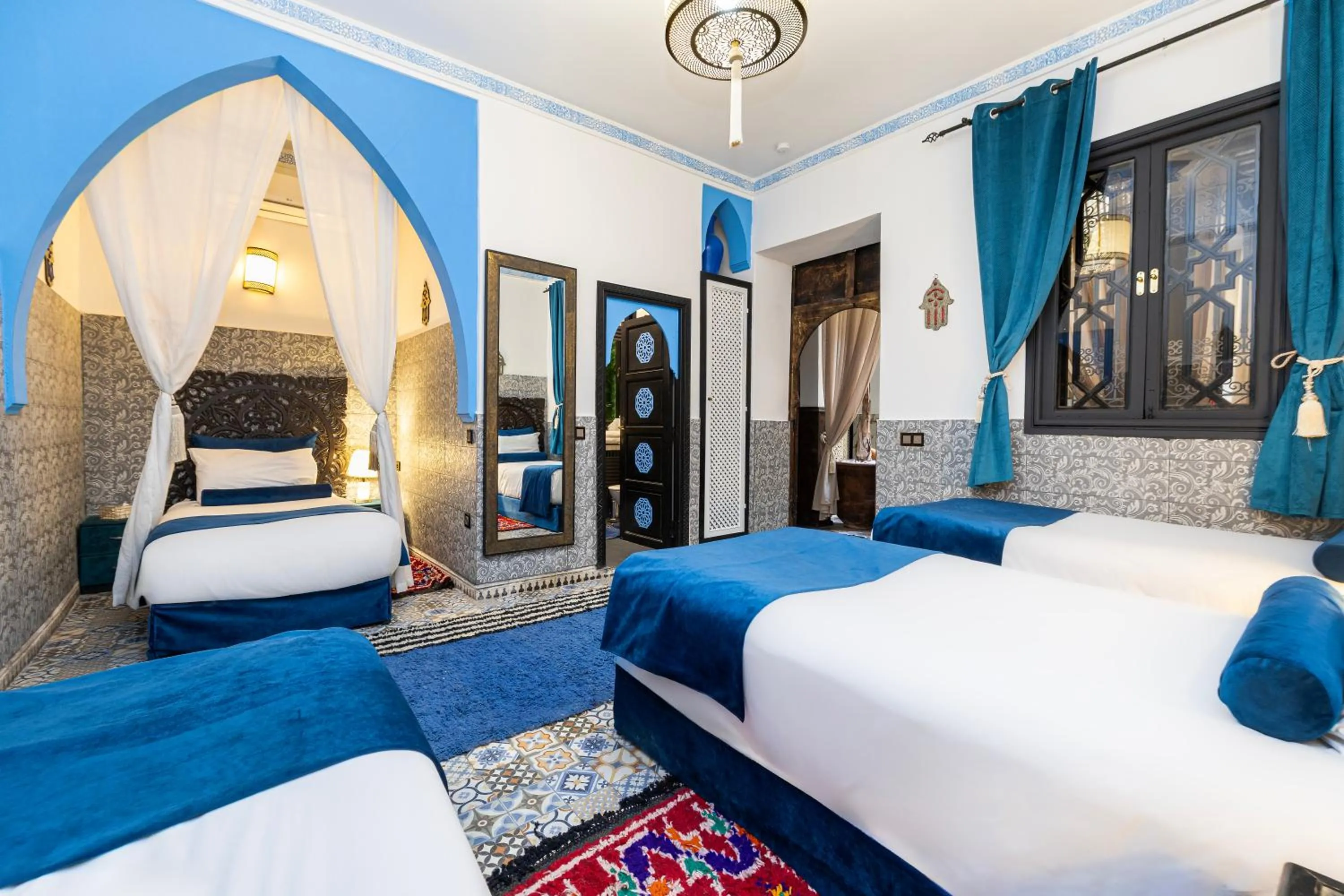 Photo of the whole room, Bed in Riad Luzia
