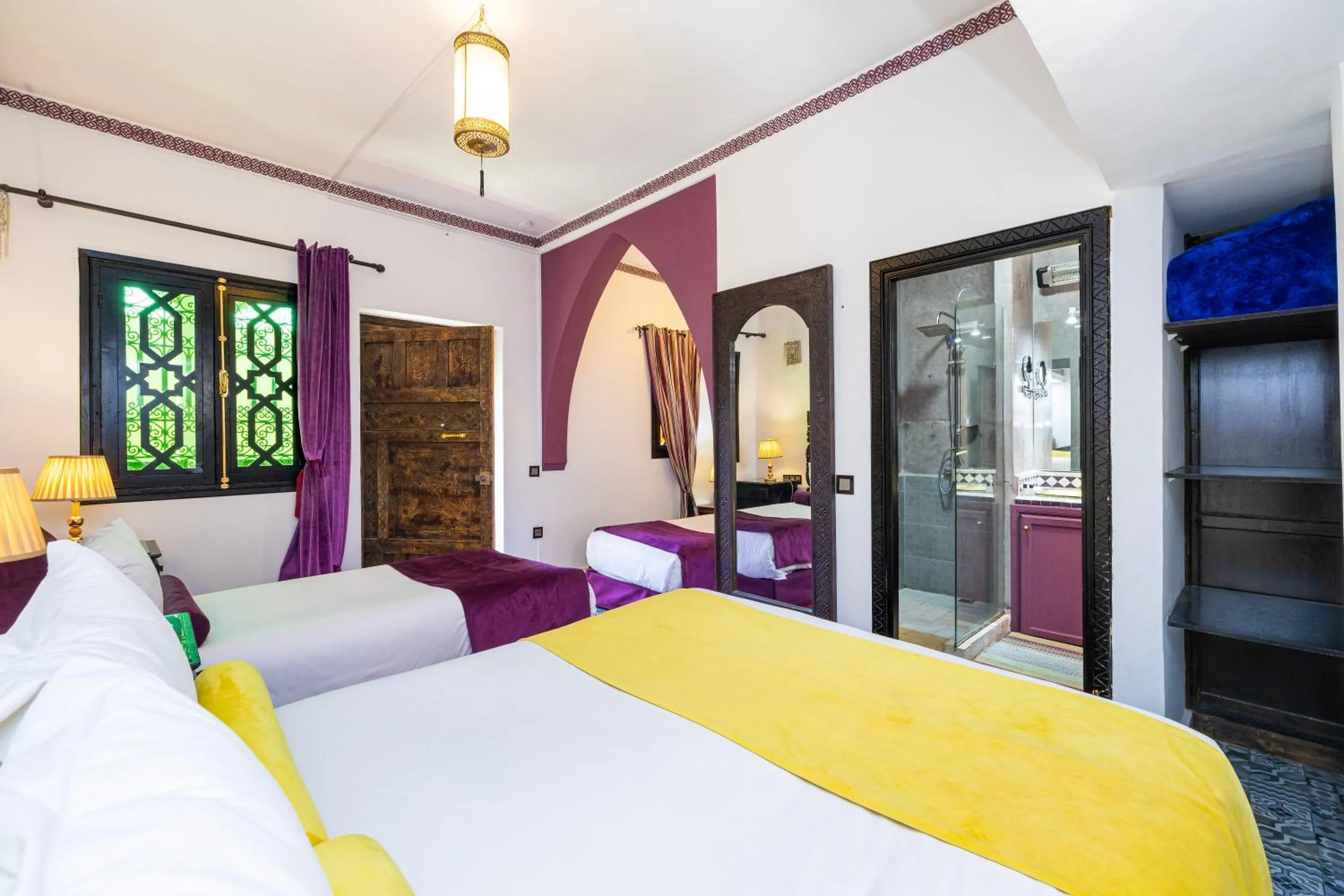 Photo of the whole room, Bed in Riad Luzia
