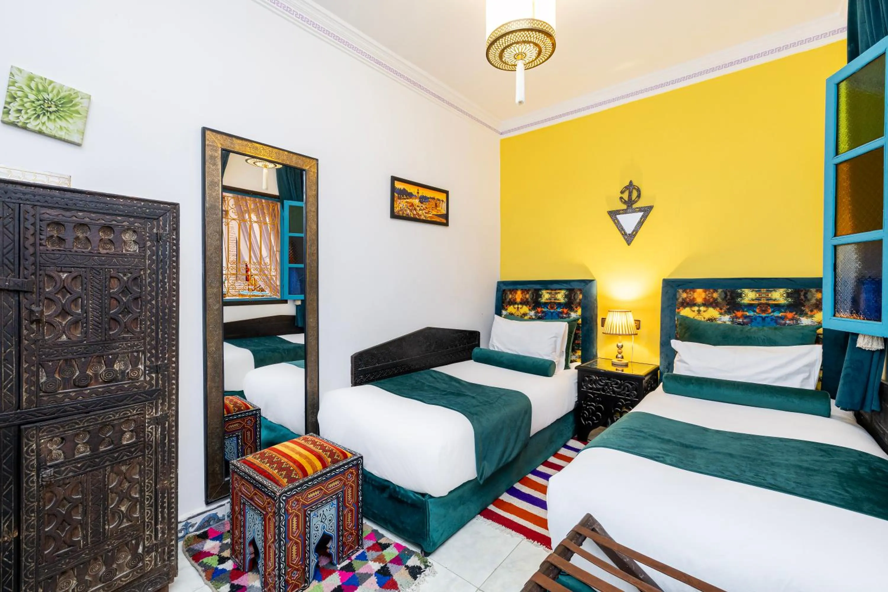 Photo of the whole room, Bed in Riad Luzia
