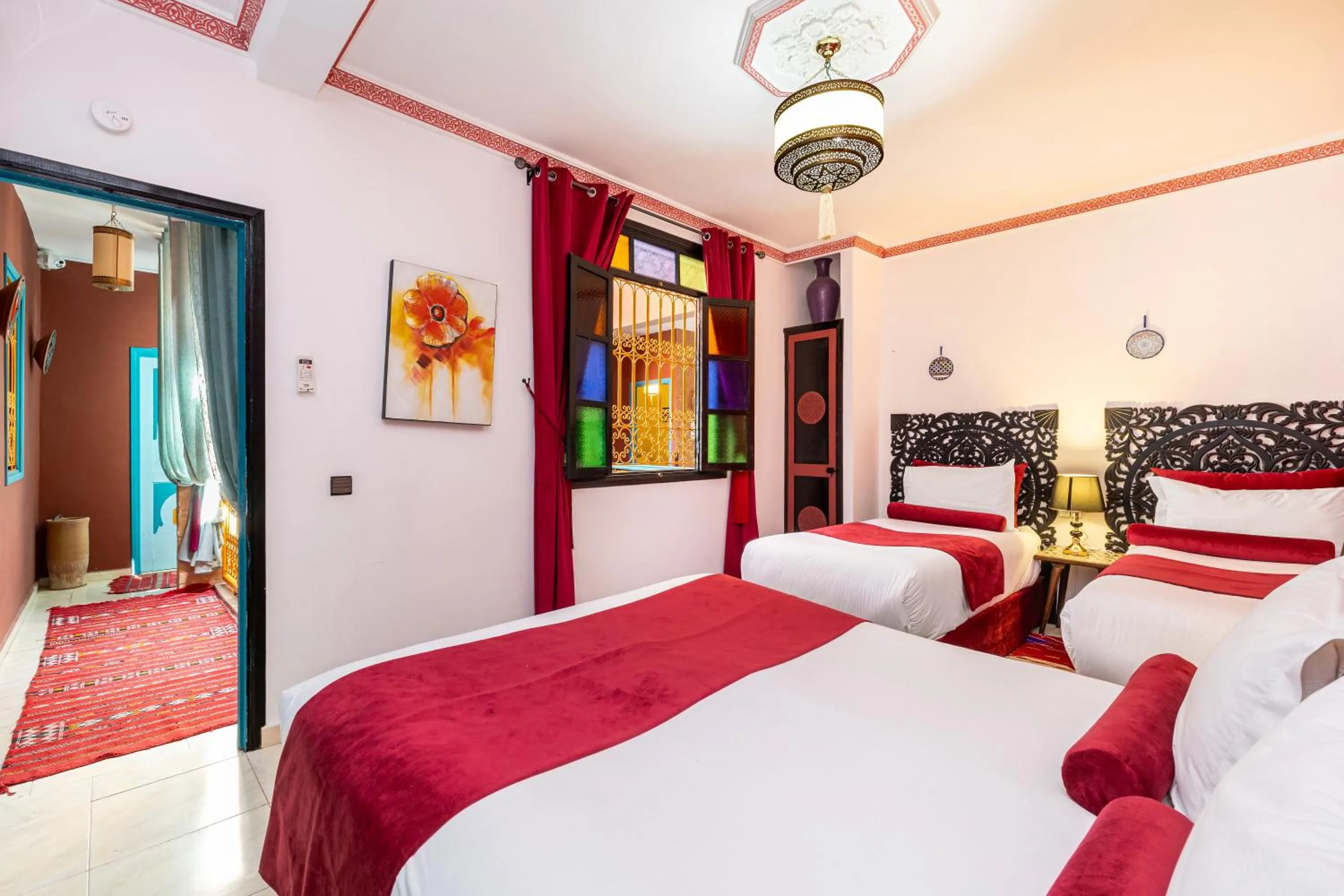 Photo of the whole room, Bed in Riad Luzia