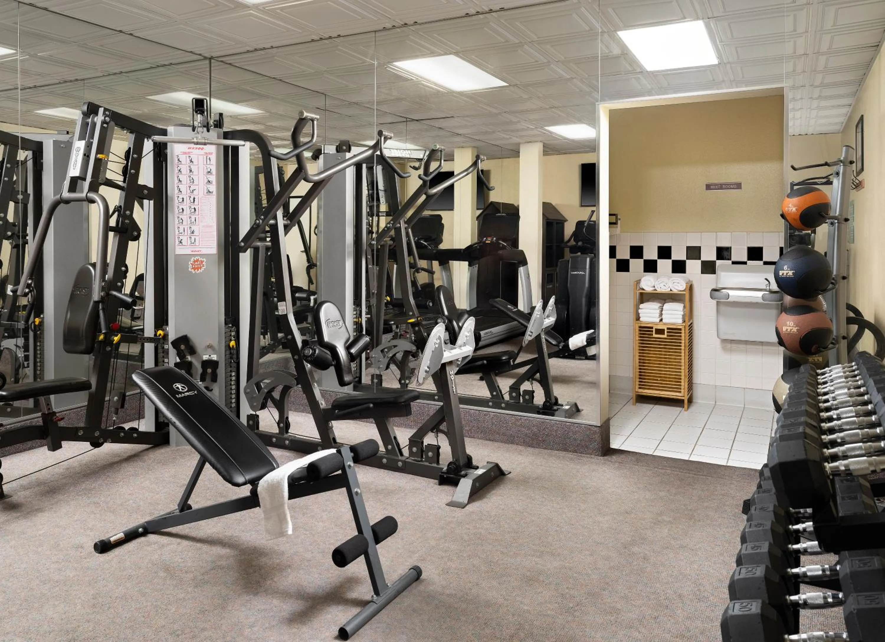 Fitness centre/facilities in Hyatt Vacation Club at Desert Oasis