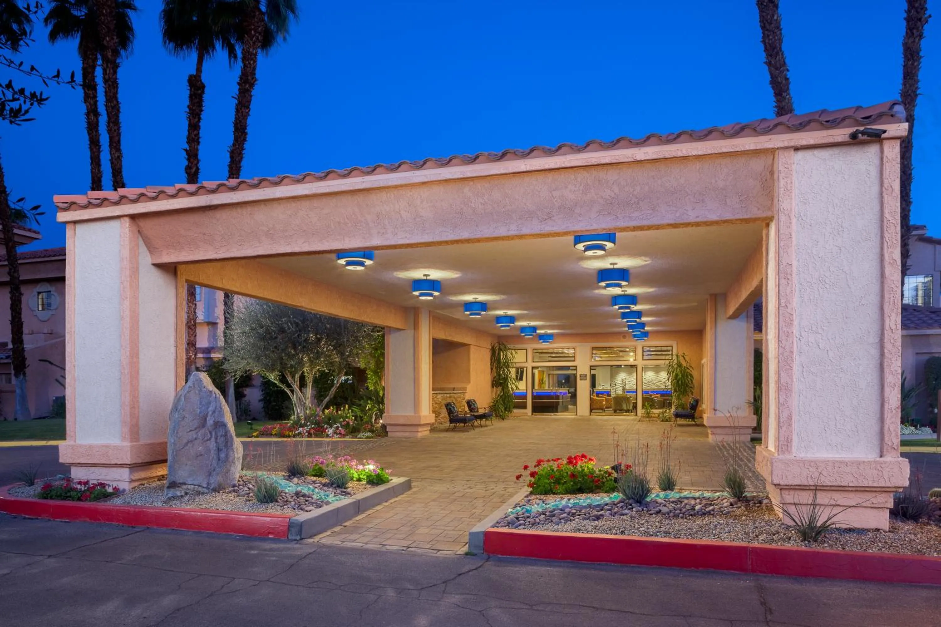 Facade/entrance in Hyatt Vacation Club at Desert Oasis