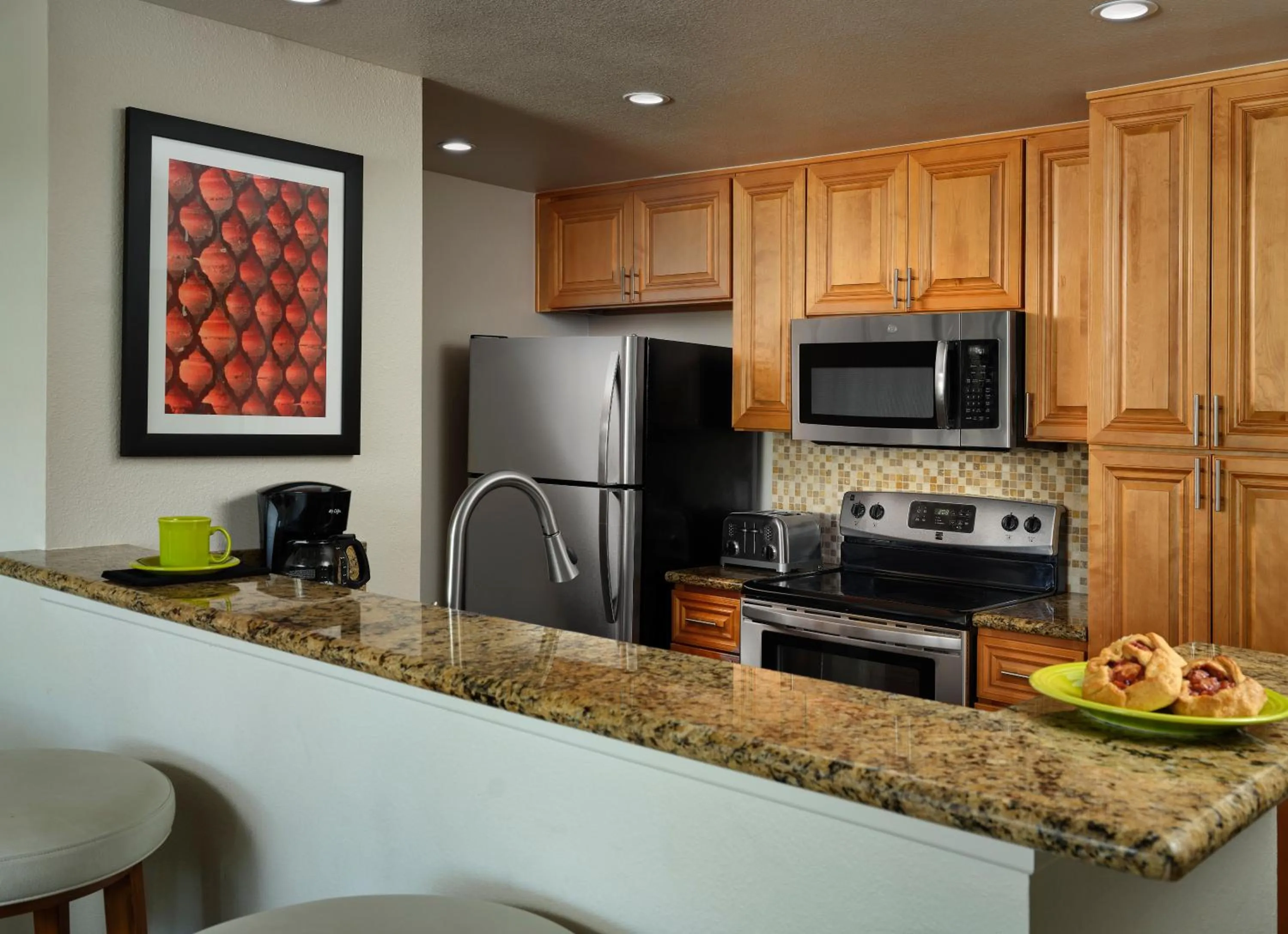 Kitchen or kitchenette in Hyatt Vacation Club at Desert Oasis