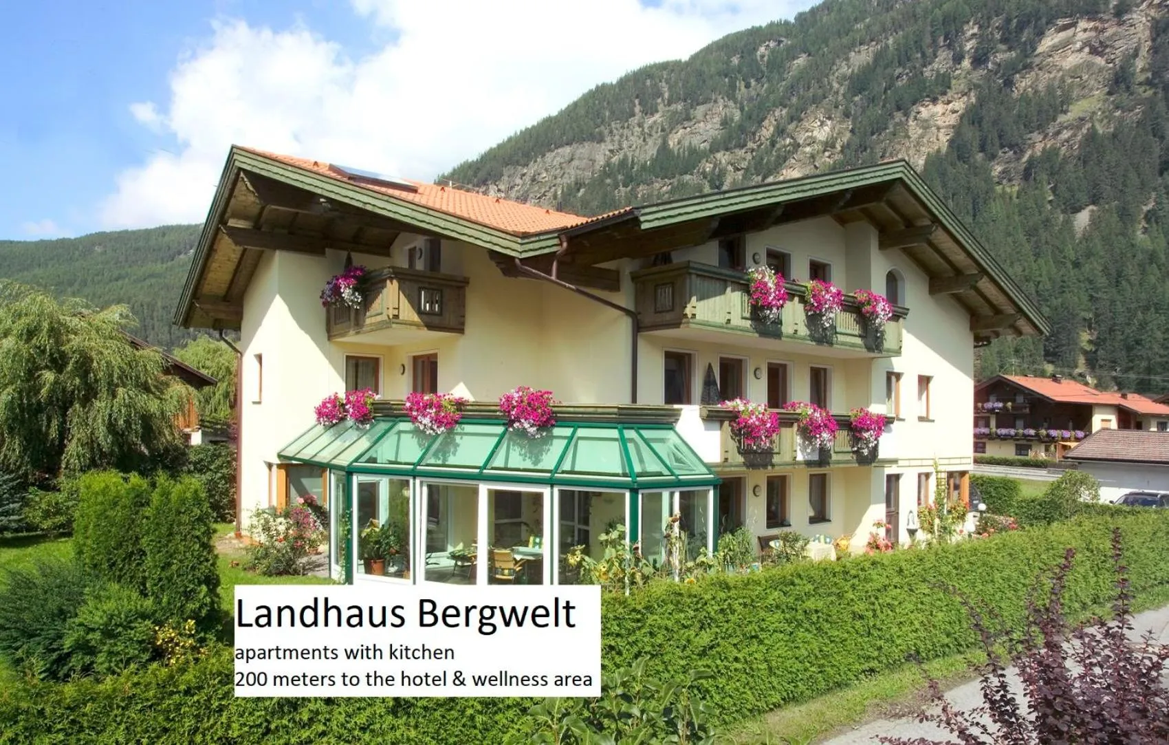 Property building in Hotel Bergwelt