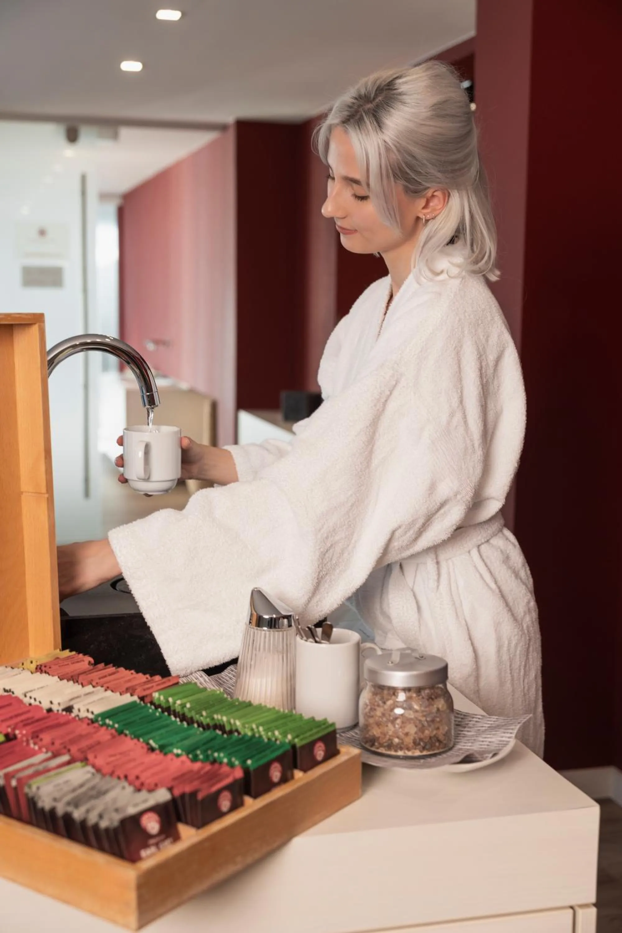 Sauna in Hotel Bergwelt
