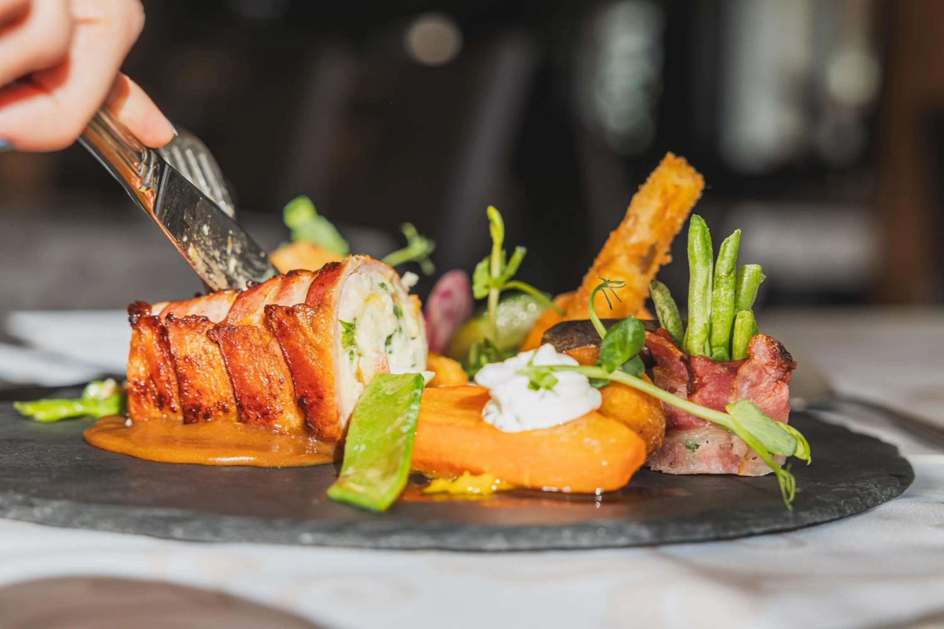 Restaurant/places to eat in Hotel Bergwelt