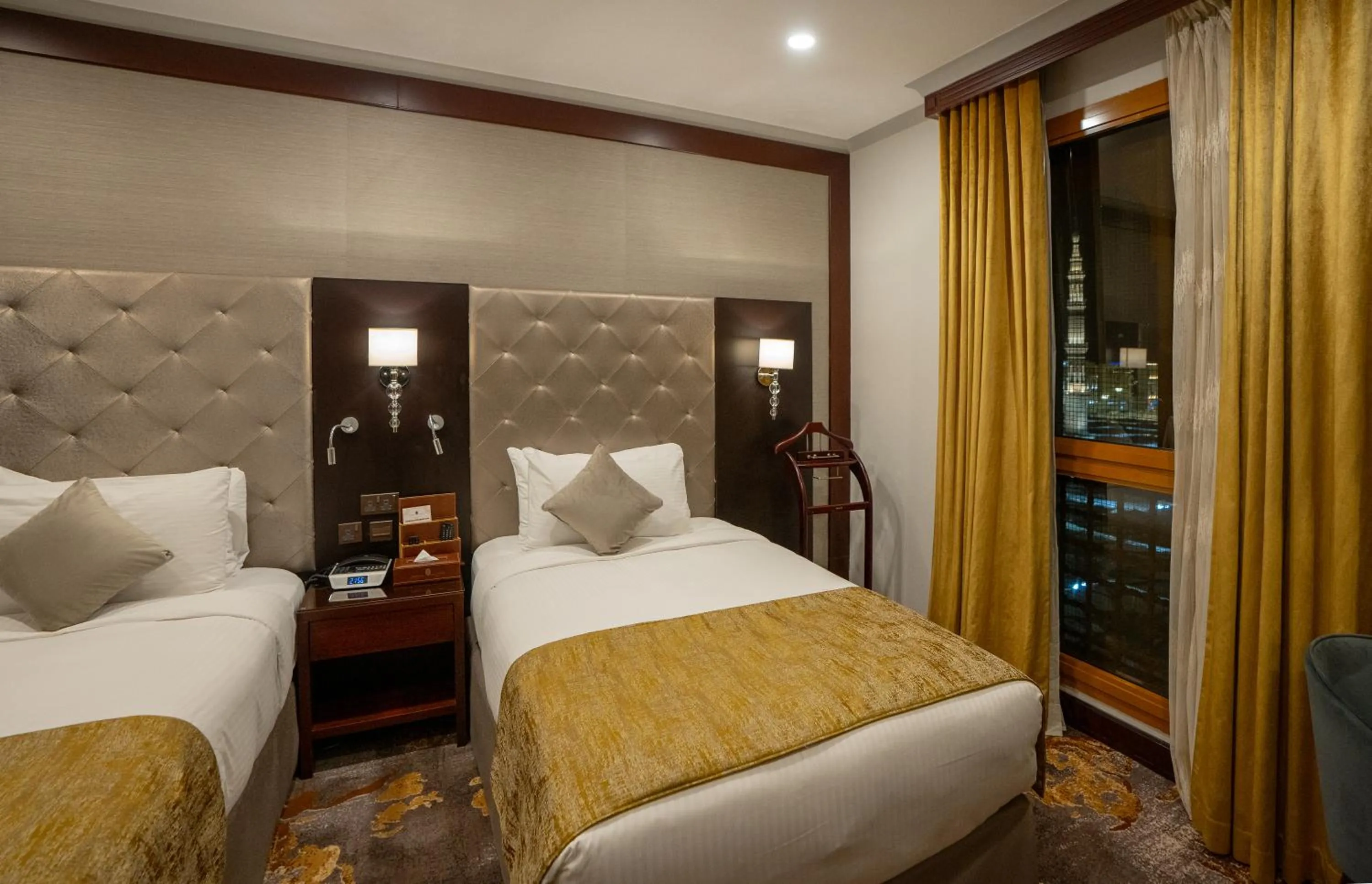 Bed in Dar Al Taqwa Hotel
