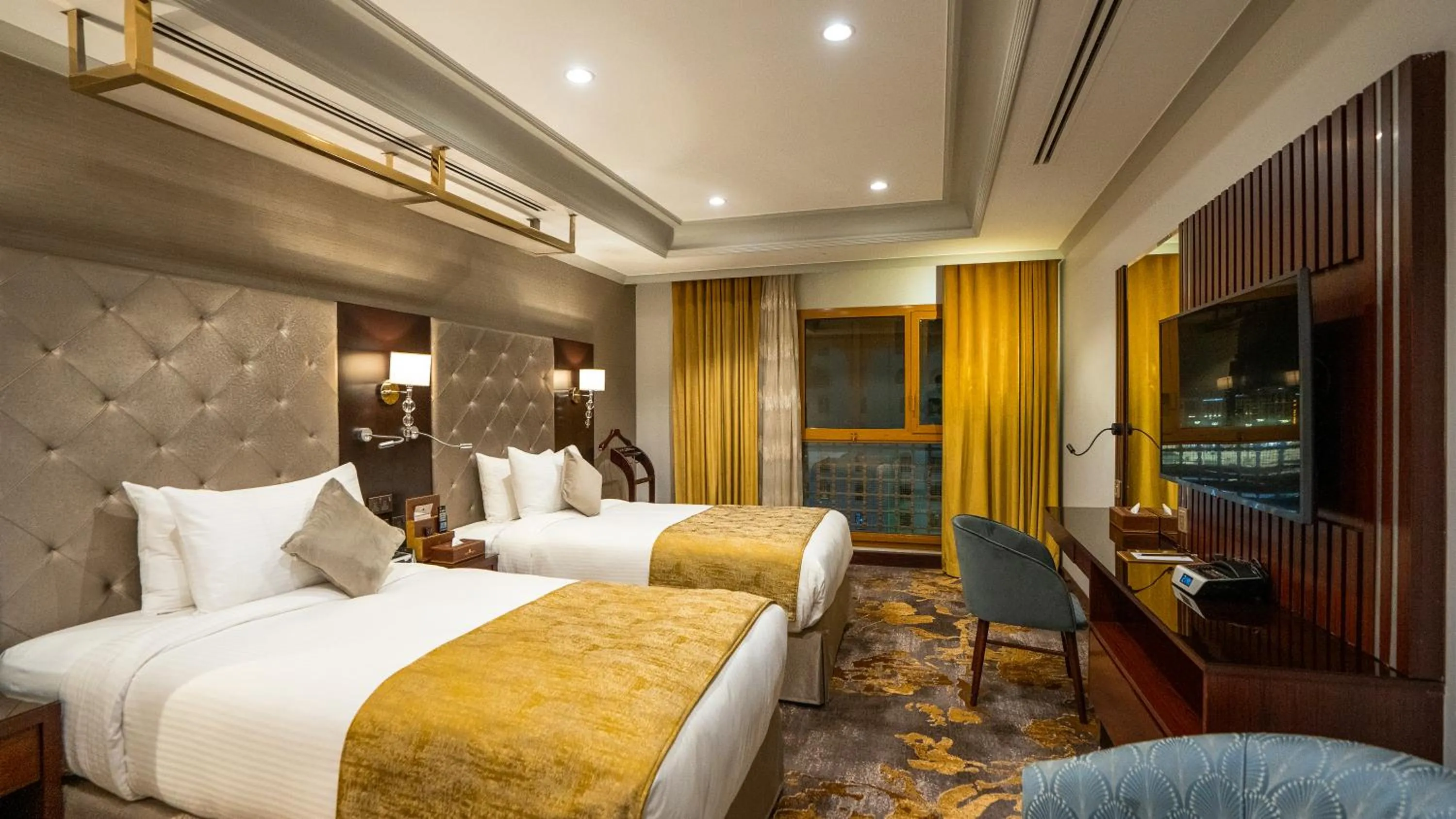 Bed in Dar Al Taqwa Hotel