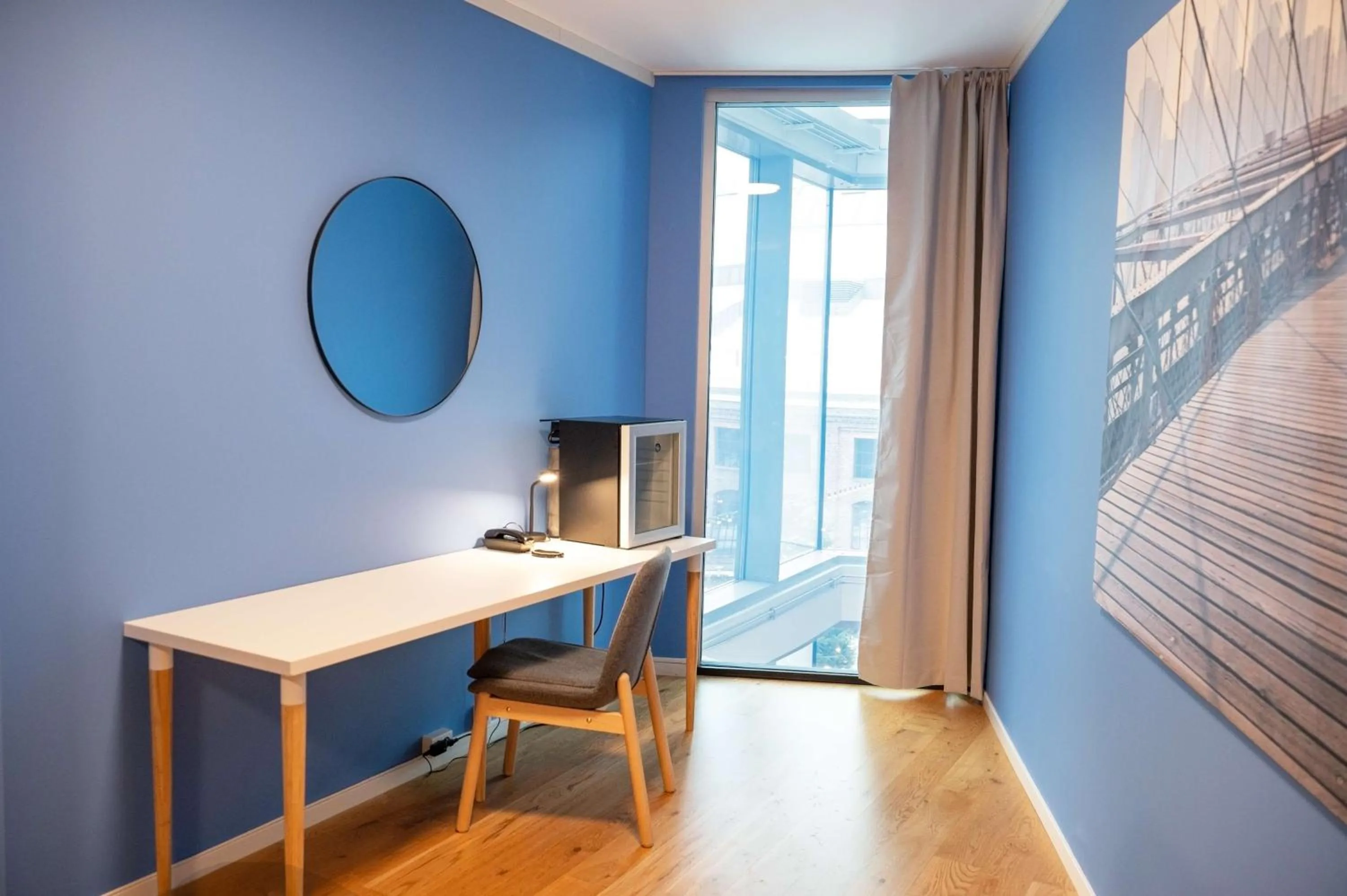 Bedroom in Scandic Vulkan