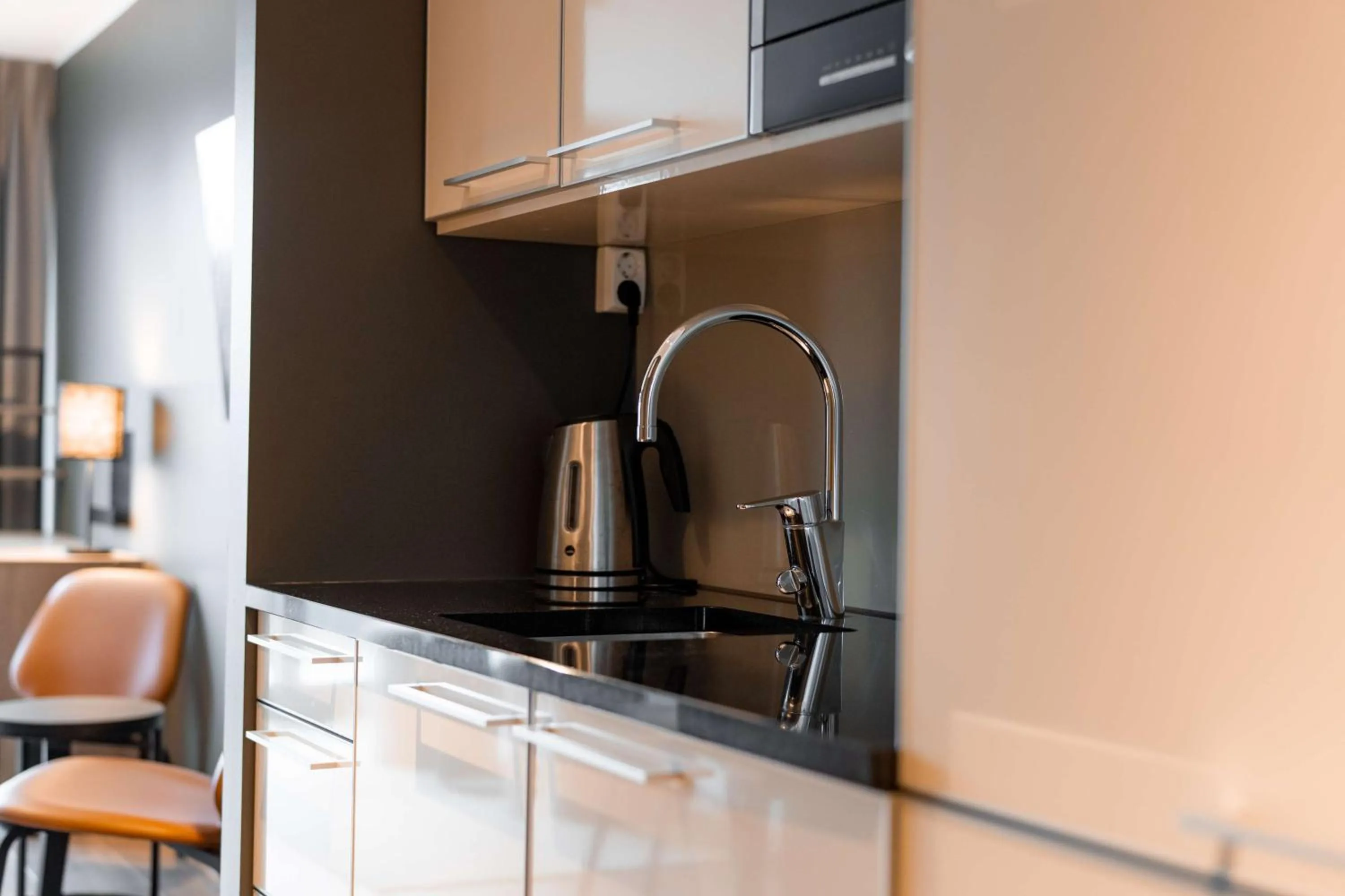 Bedroom in Scandic Vulkan