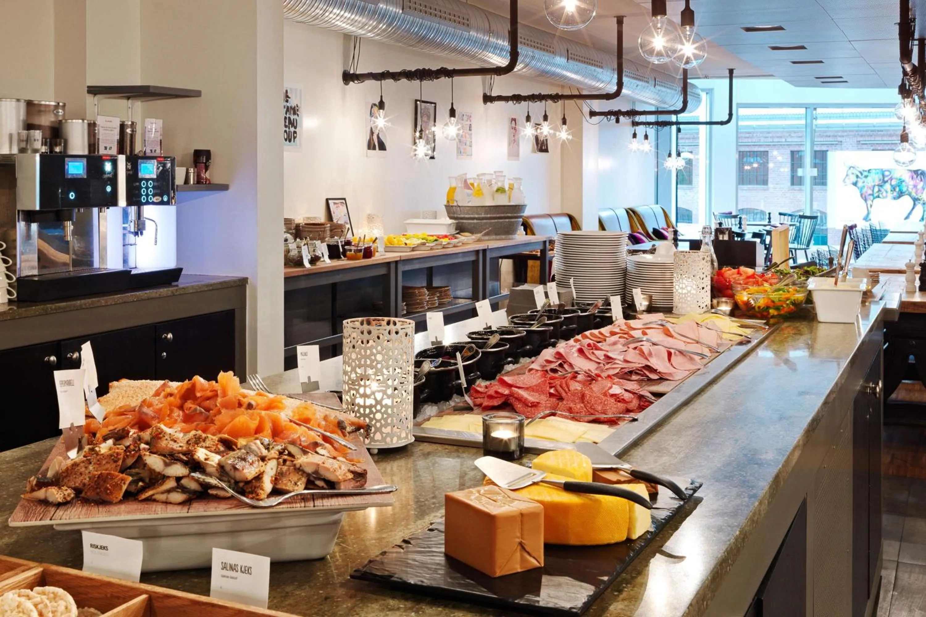 Breakfast in Scandic Vulkan