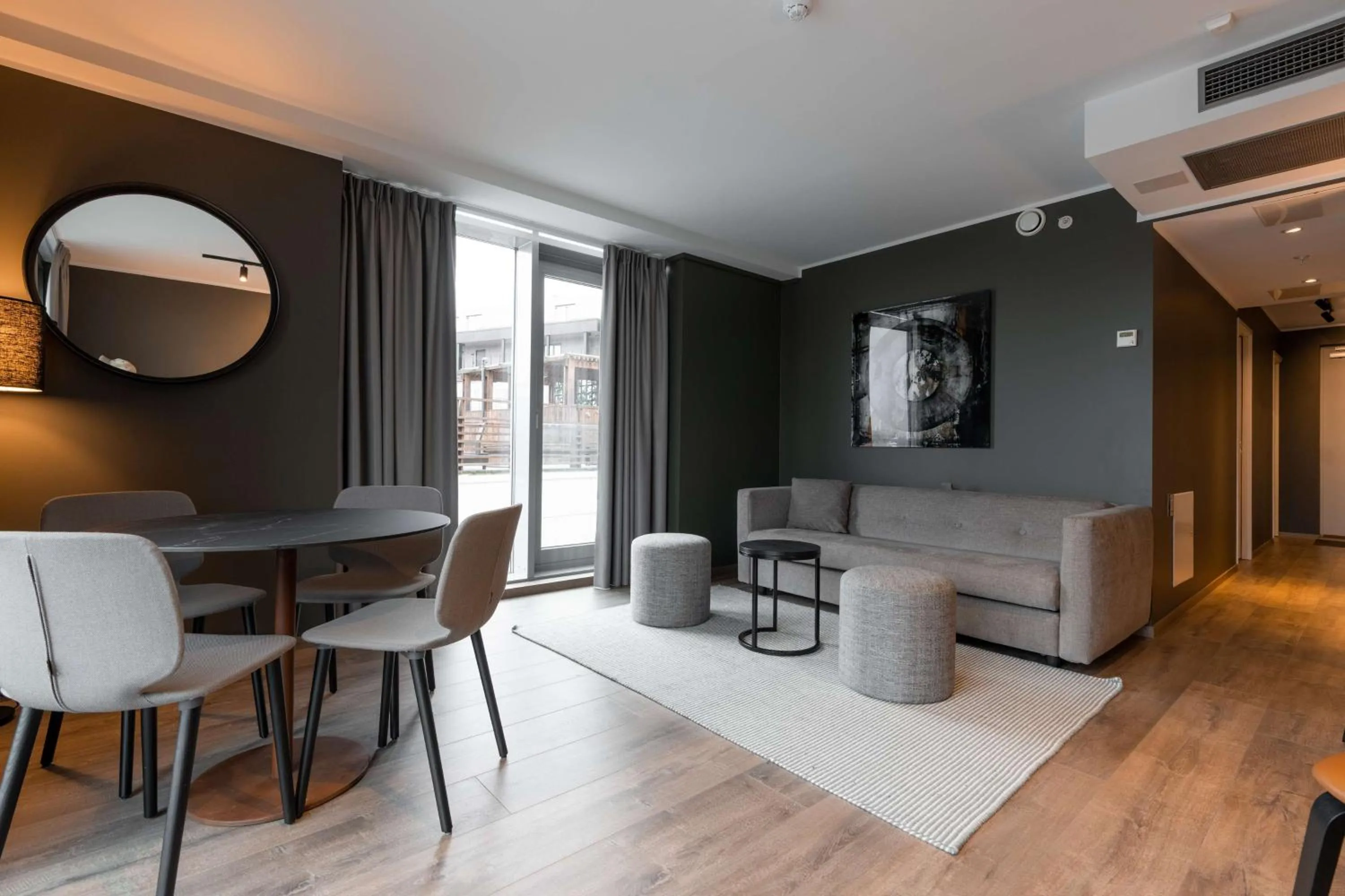 Bedroom in Scandic Vulkan