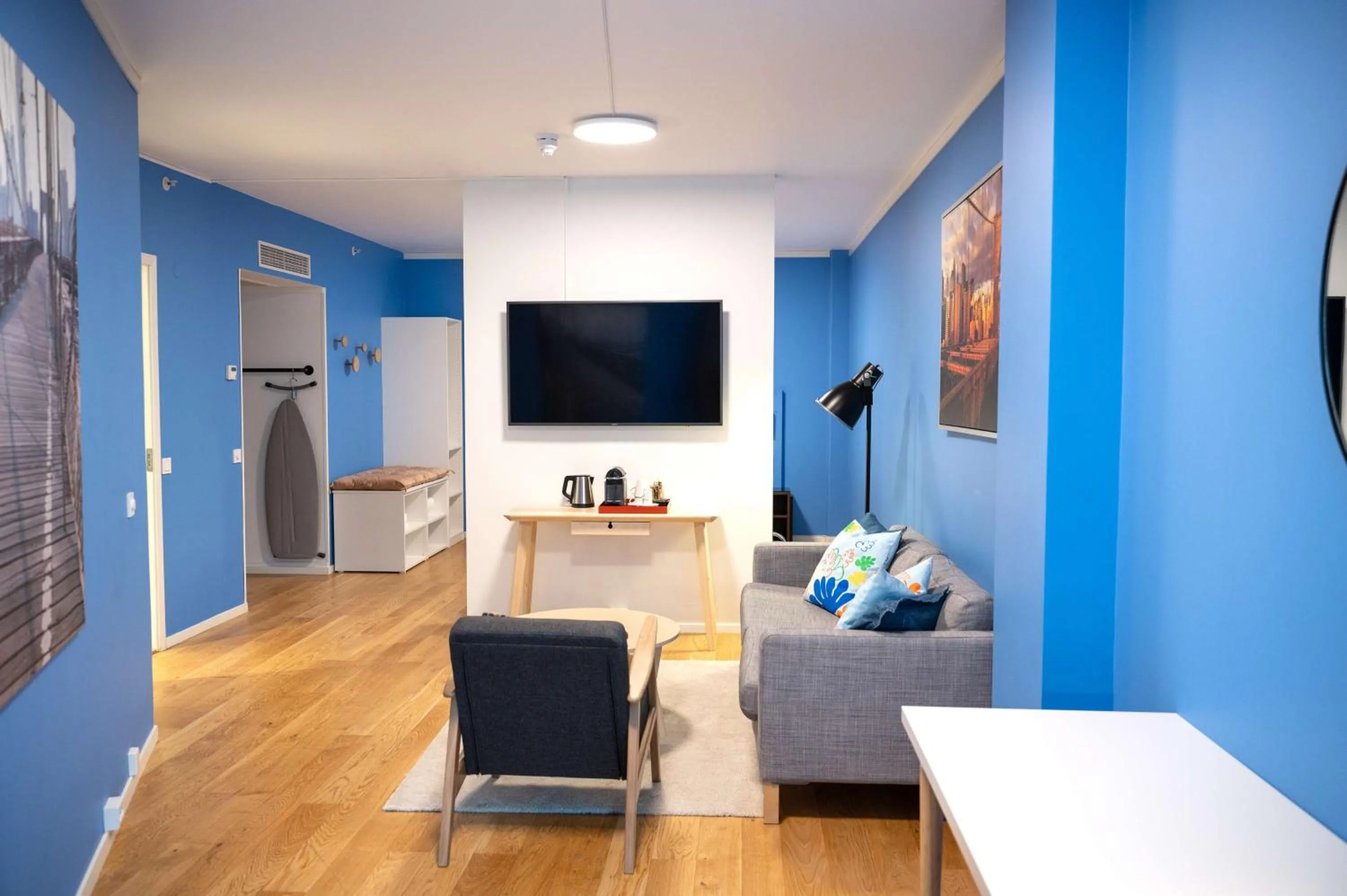 Bedroom in Scandic Vulkan