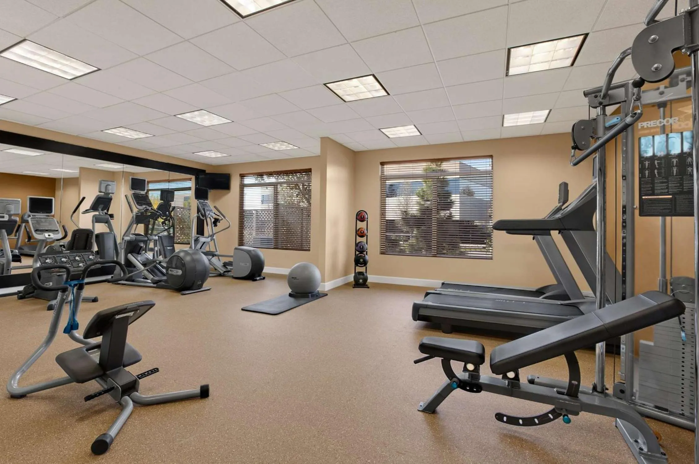 Fitness centre/facilities in Hilton Garden Inn San Francisco Airport North
