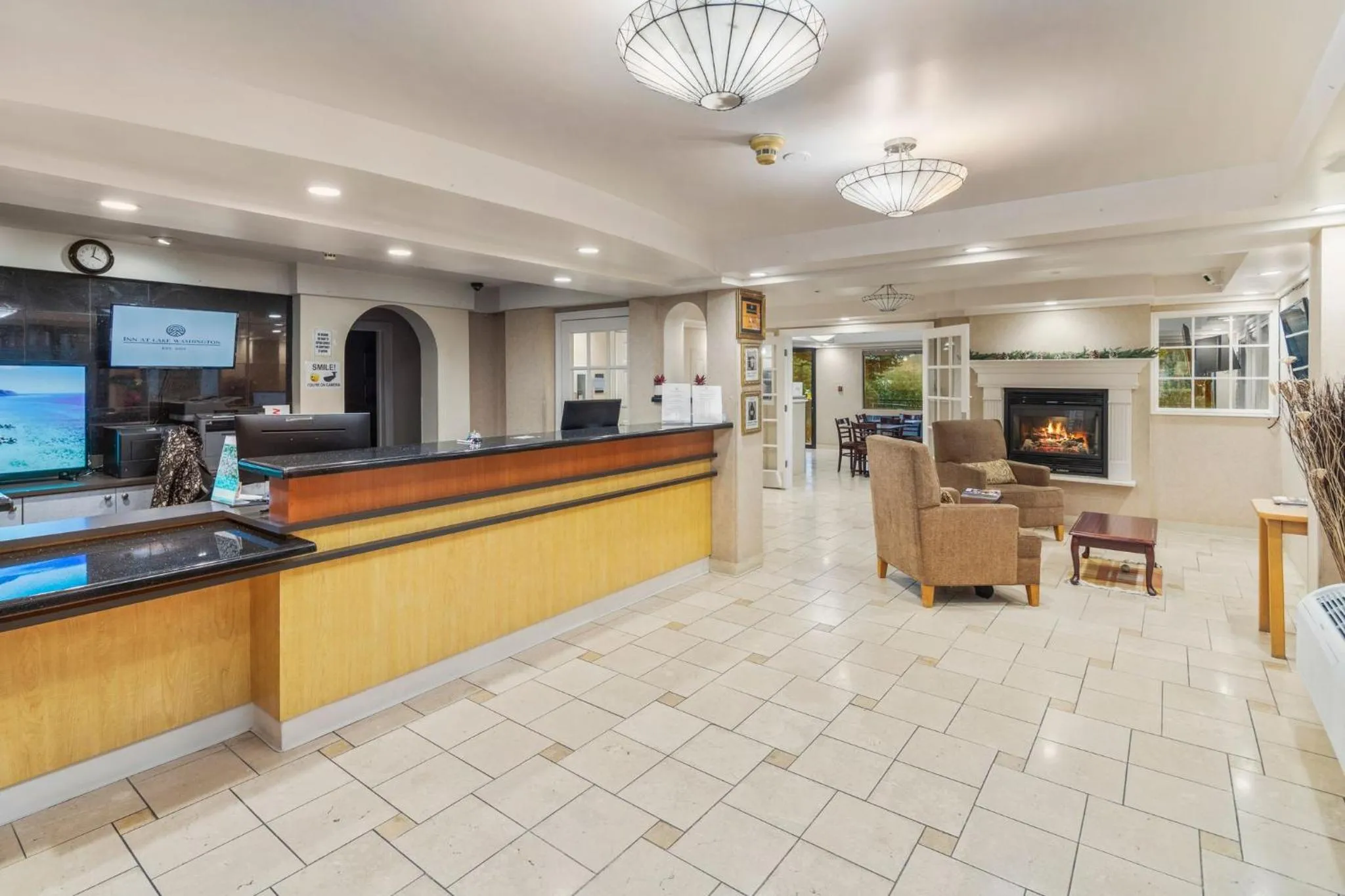 Lobby or reception in Inn at Lake Washington By OYO I-405