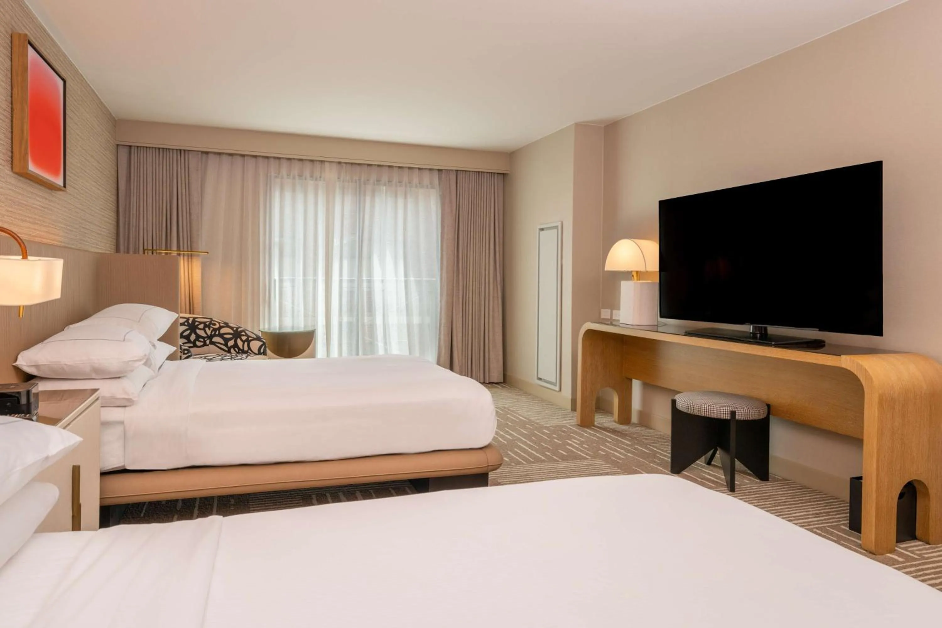 Bedroom, Bed in Hilton San Diego Gaslamp Quarter