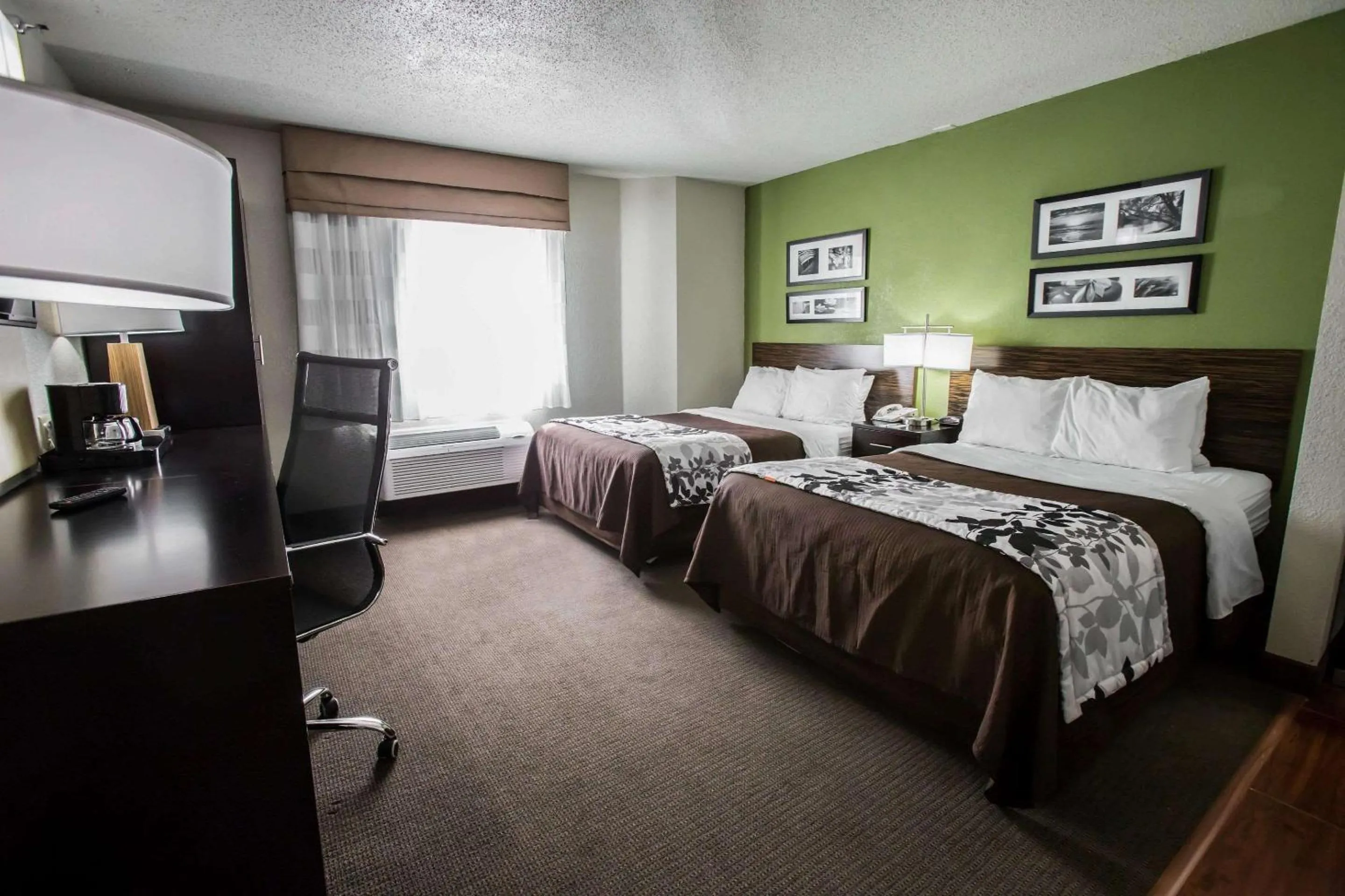 Photo of the whole room, Bed in Sleep Inn Rockford I-90