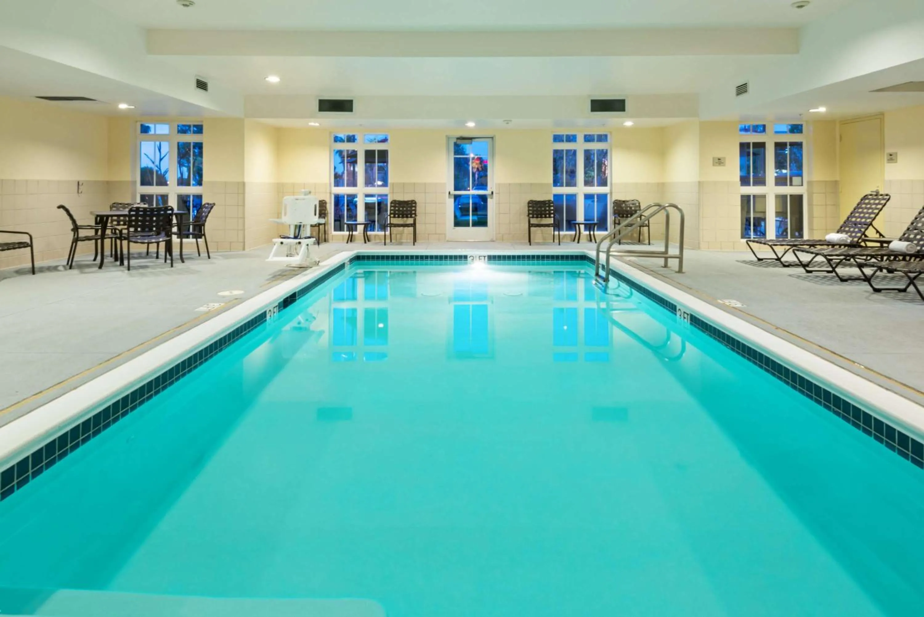 Pool view in Homewood Suites by Hilton San Francisco Airport North California