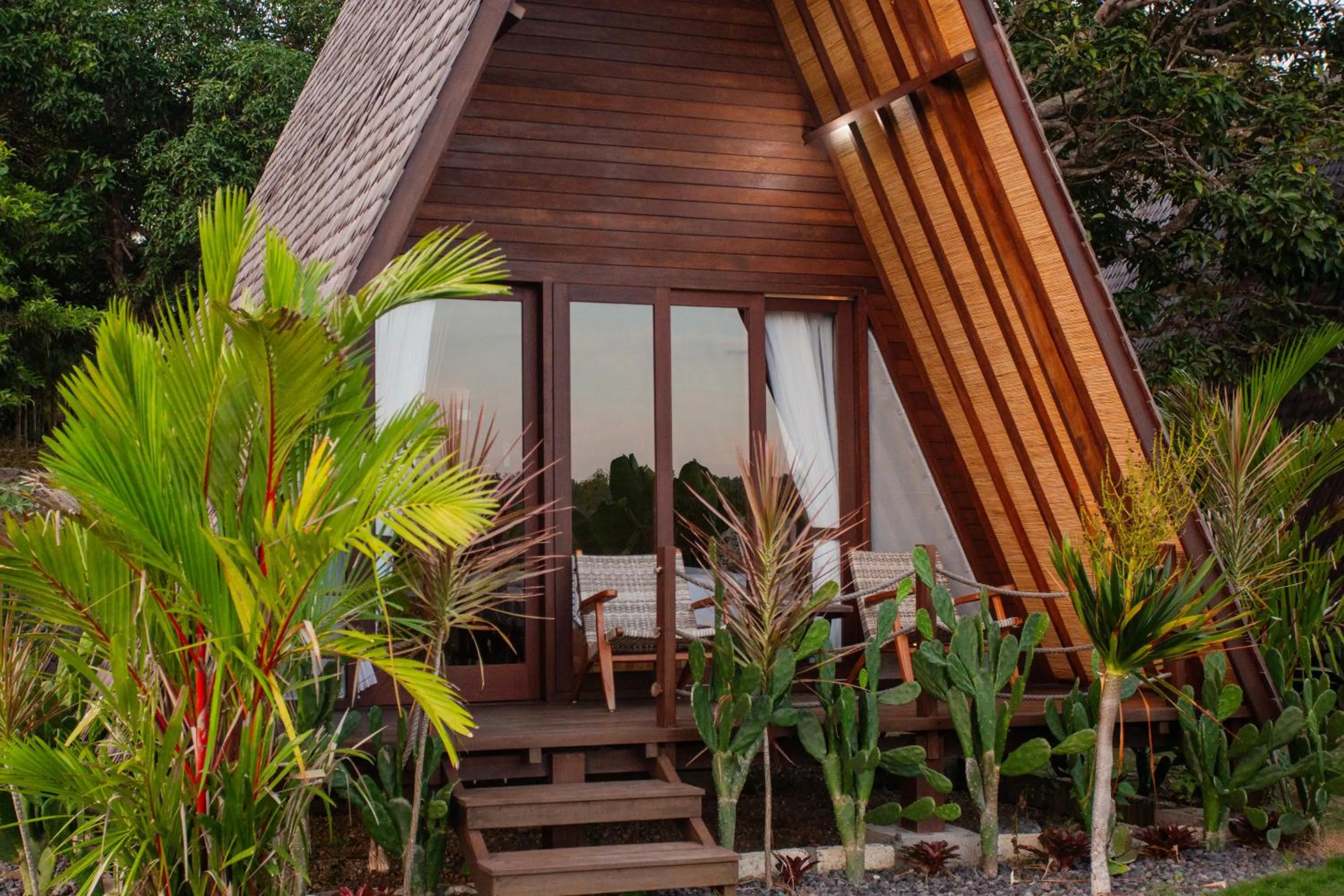 Garden view in Batan Sabo & Co