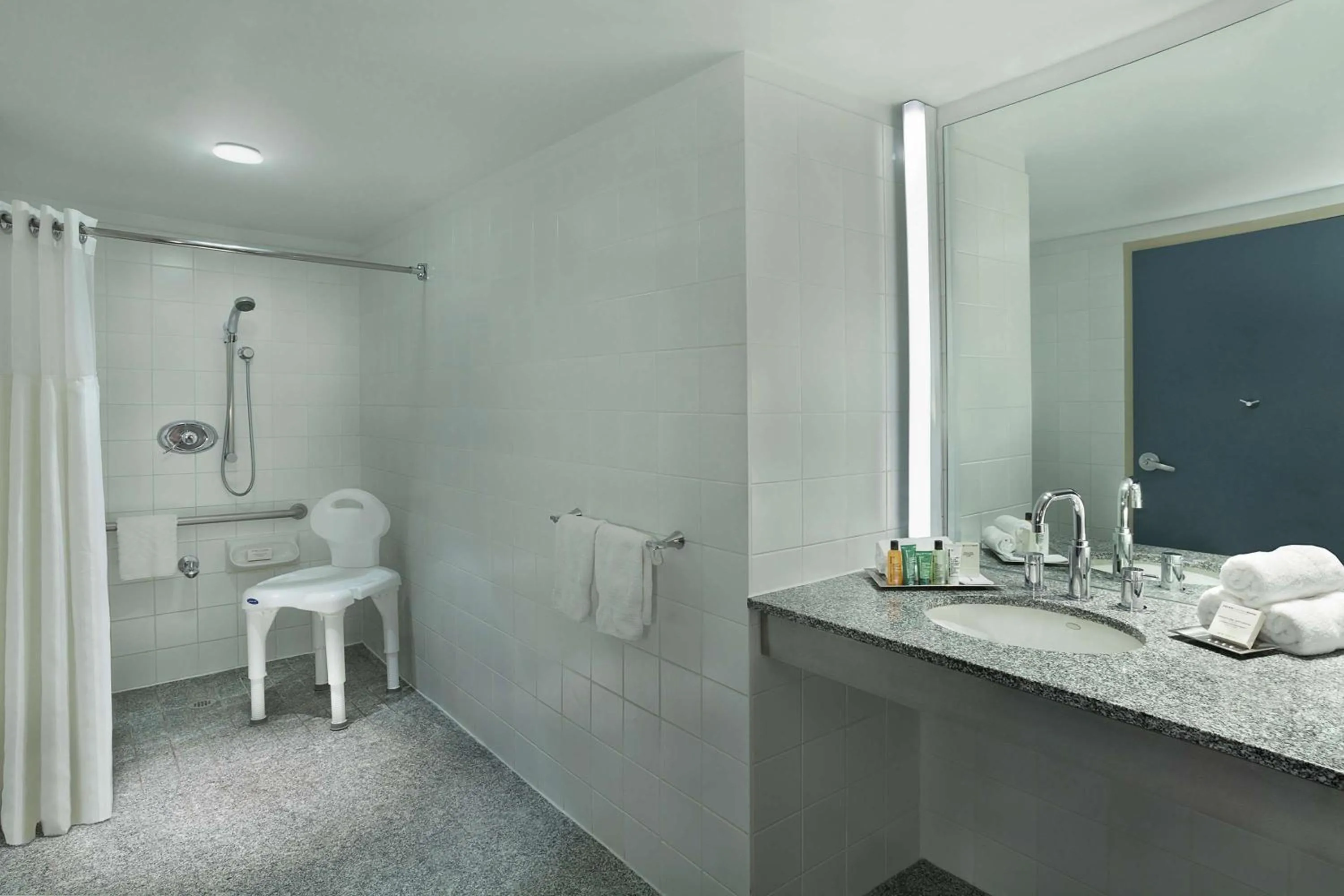 Bathroom in Hilton Toronto