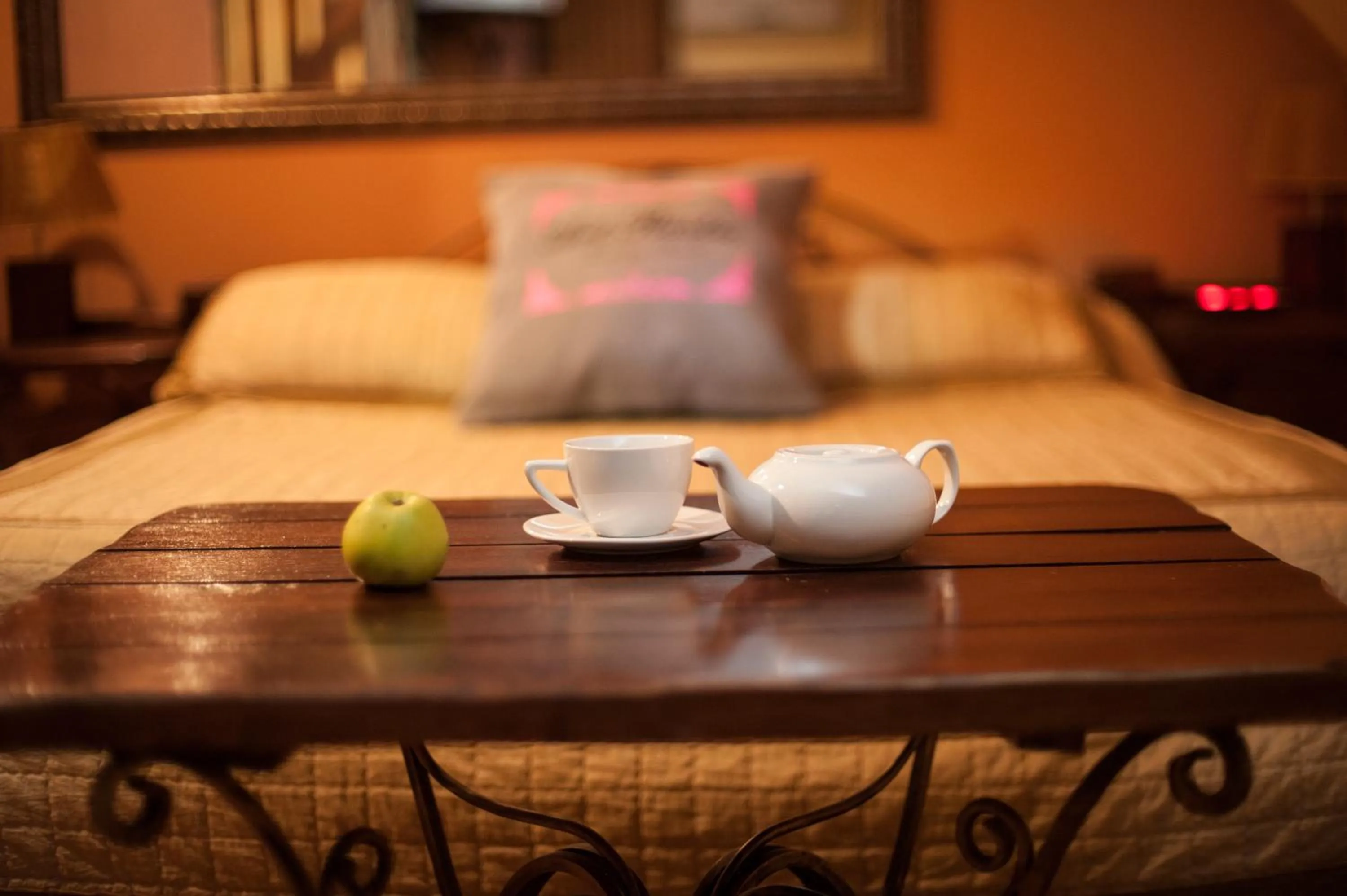 Bed in Art-Rustic Boutique Hotel