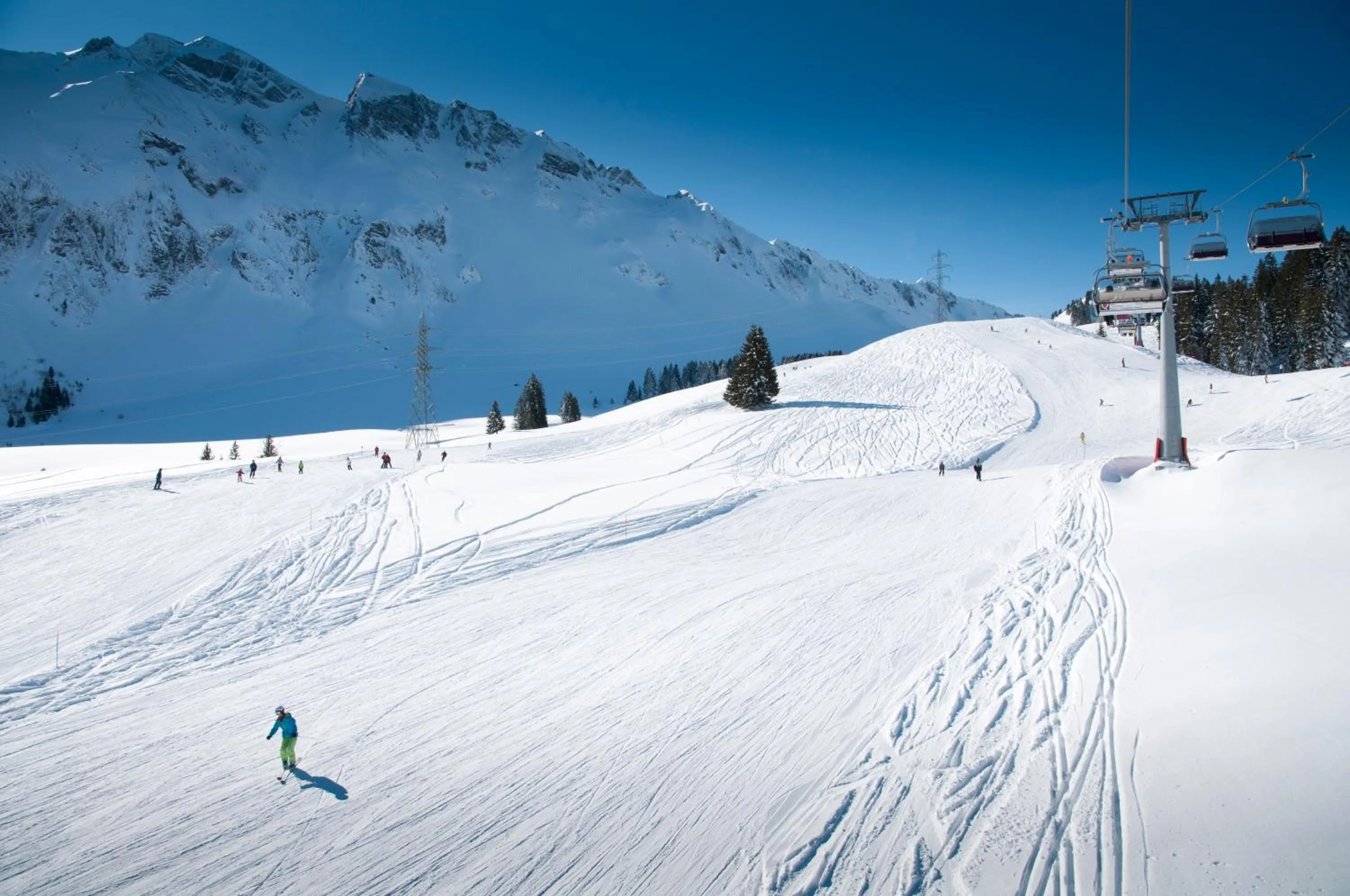 Skiing in Hotel Sörenberg