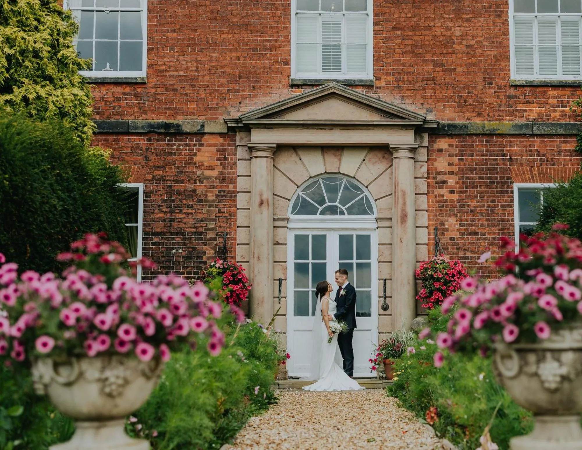 Facade/entrance in Dovecliff Hall Hotel