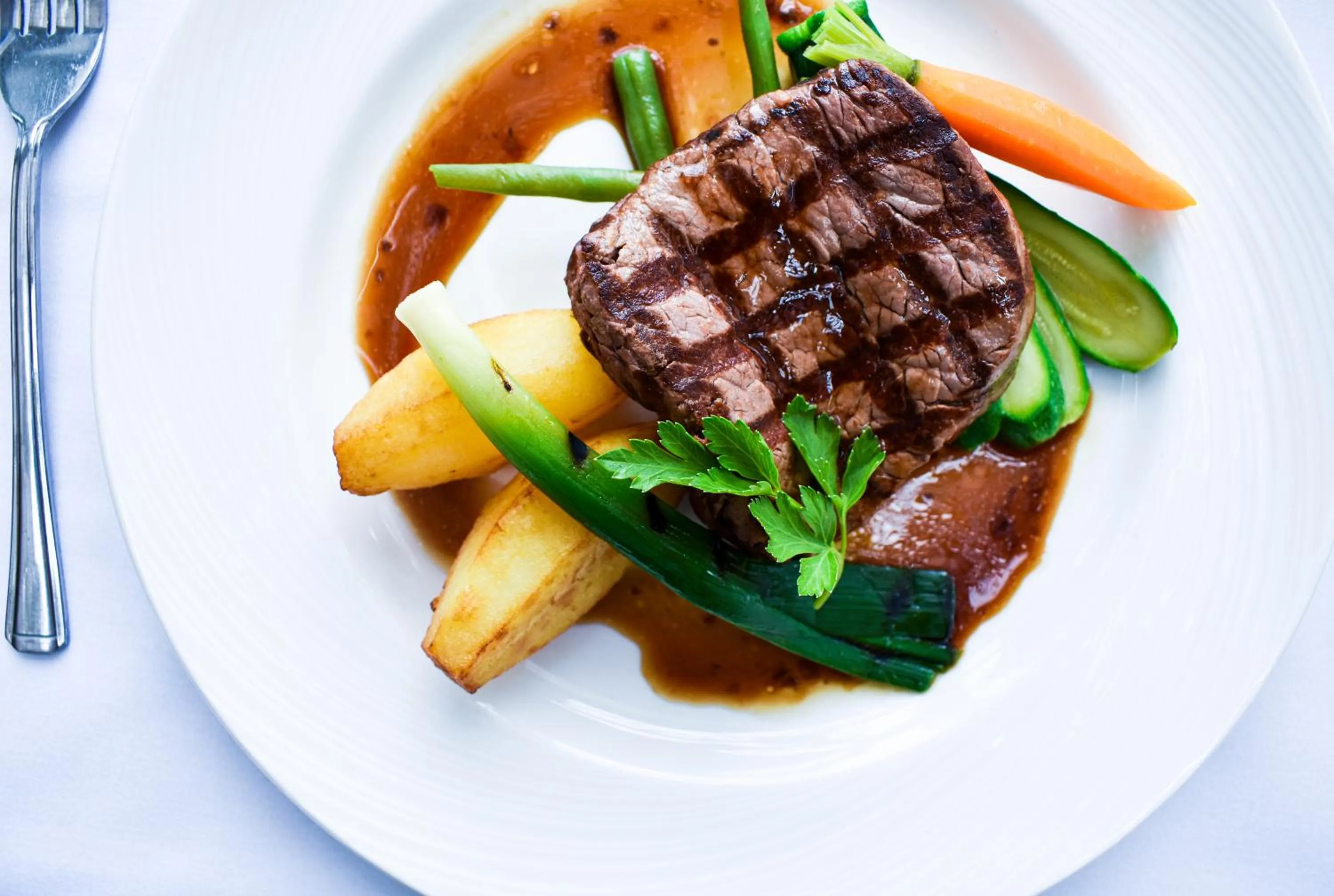 Food close-up in Dovecliff Hall Hotel