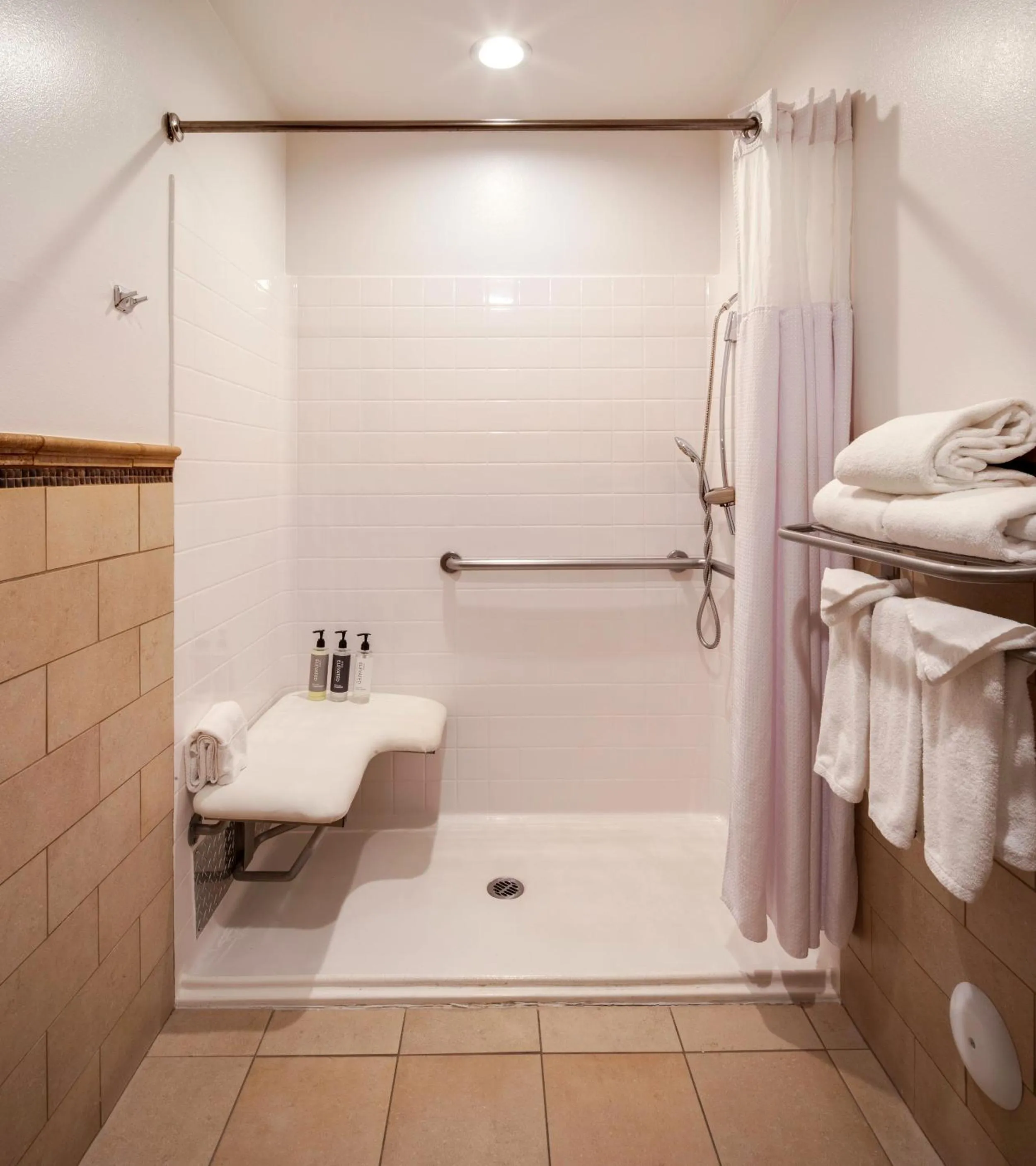 Shower in Ayres Hotel Chino Hills Ontario