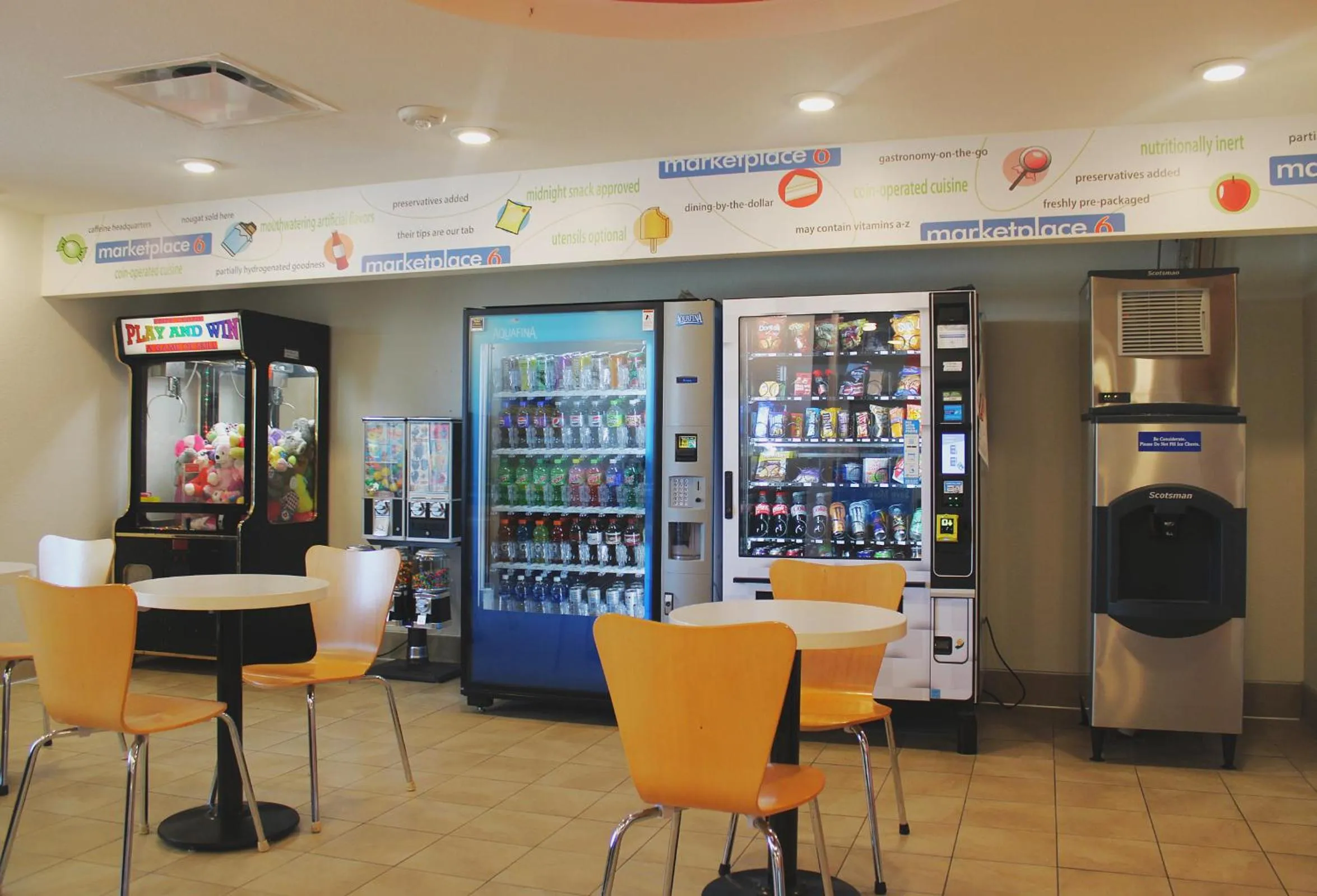 Breakfast in Motel 6-Mankato, MN