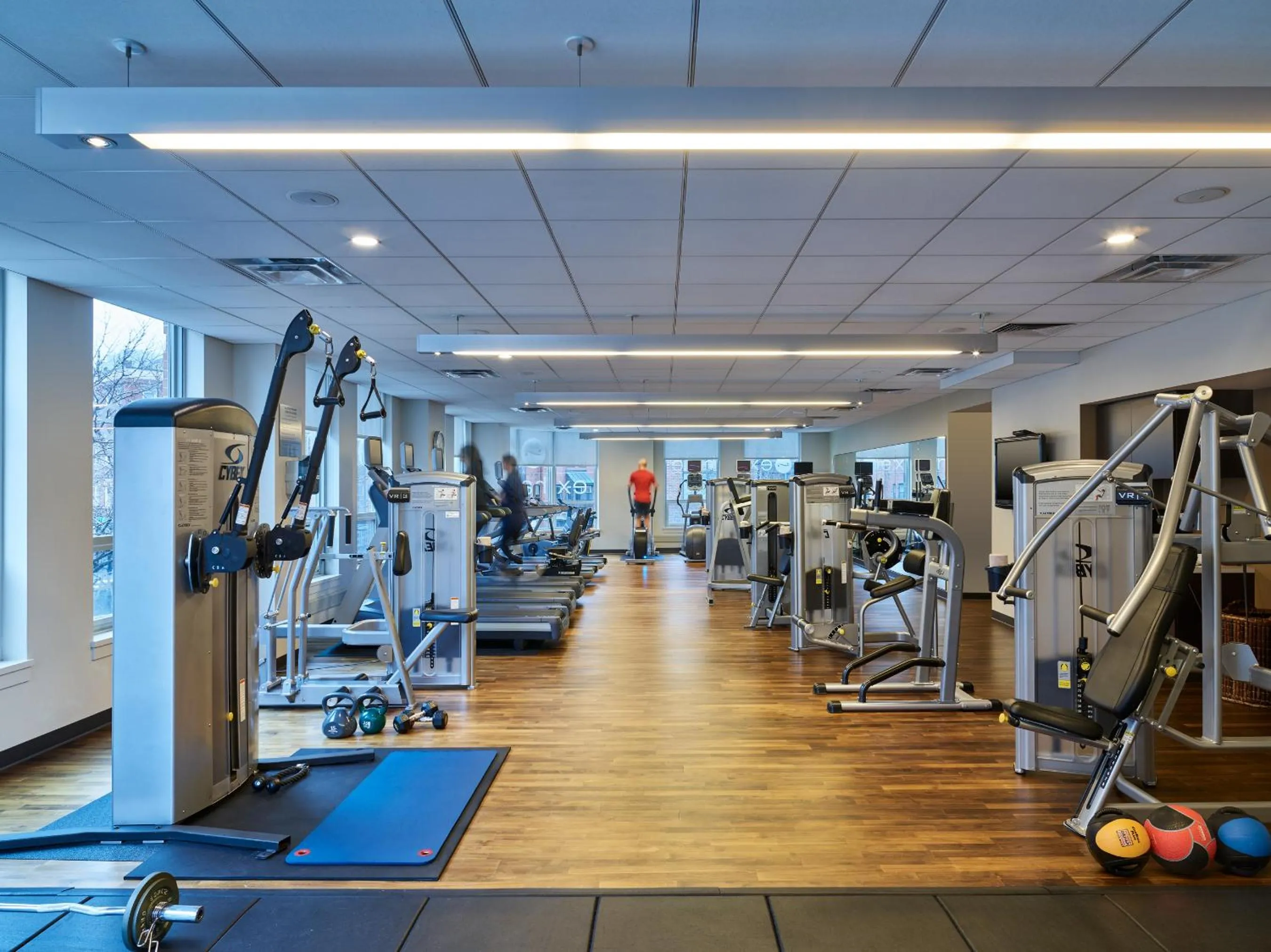 Fitness centre/facilities in Battery Wharf Hotel, Boston Waterfront