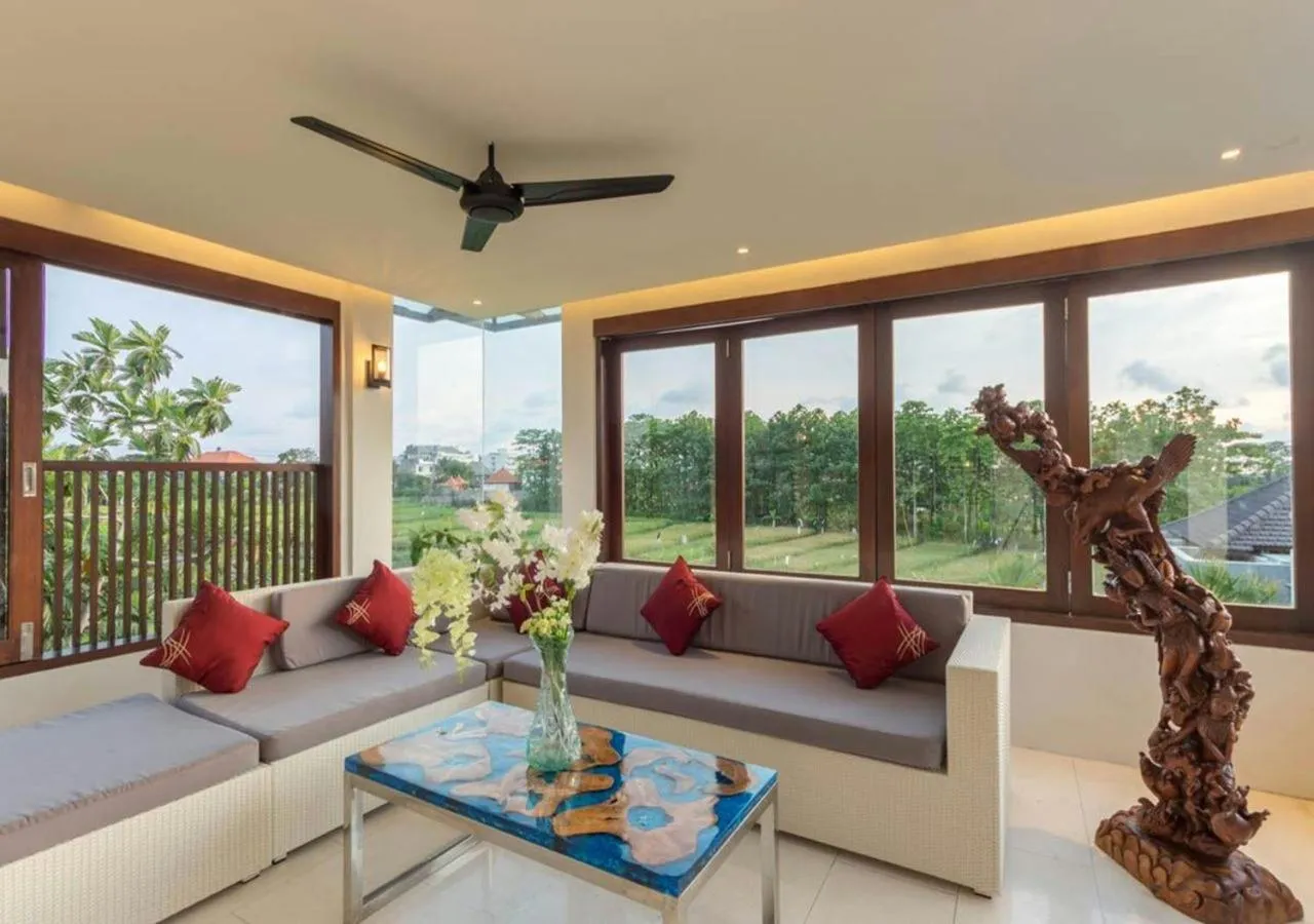 Living room in Mokko Suite Villas Umalas Bali