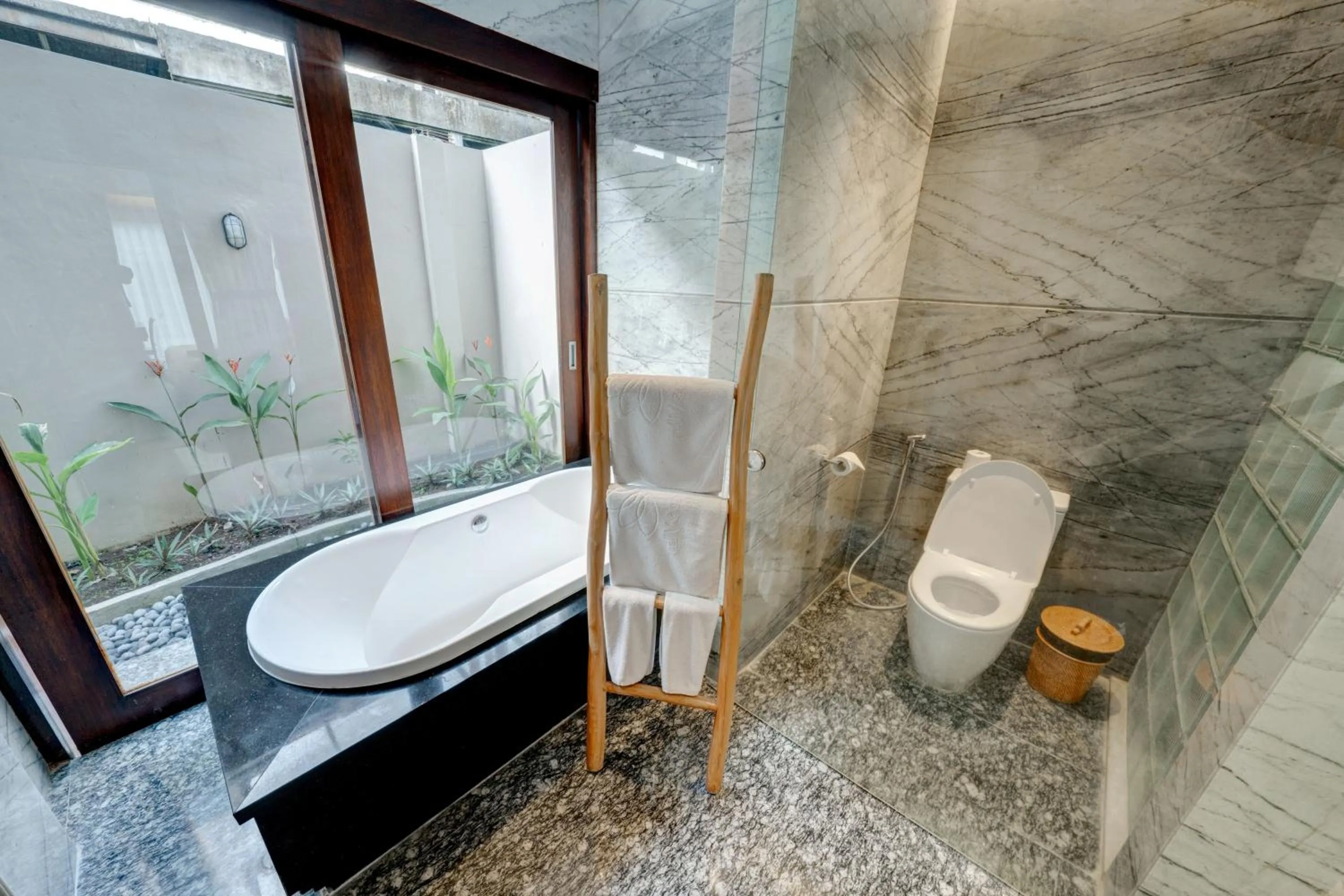 Toilet in Mokko Suite Villas Umalas Bali