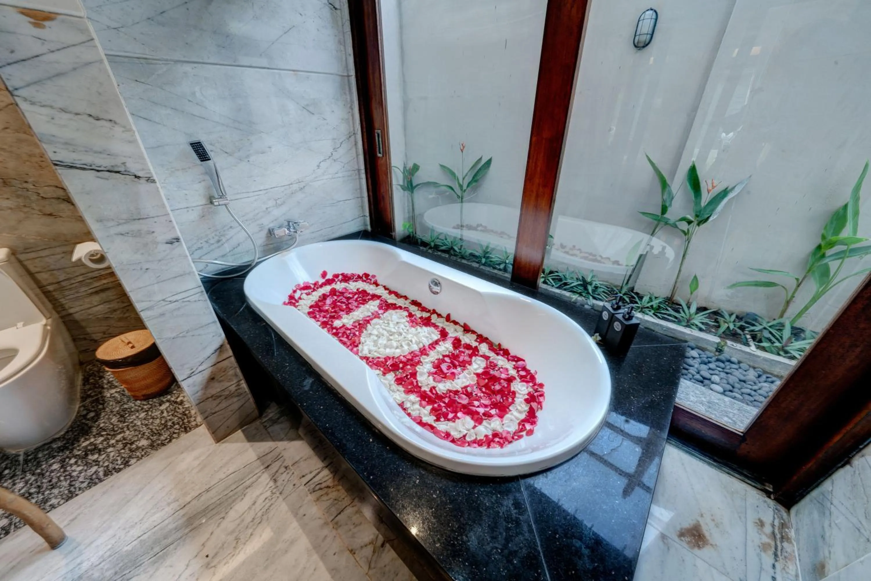 Decorative detail in Mokko Suite Villas Umalas Bali