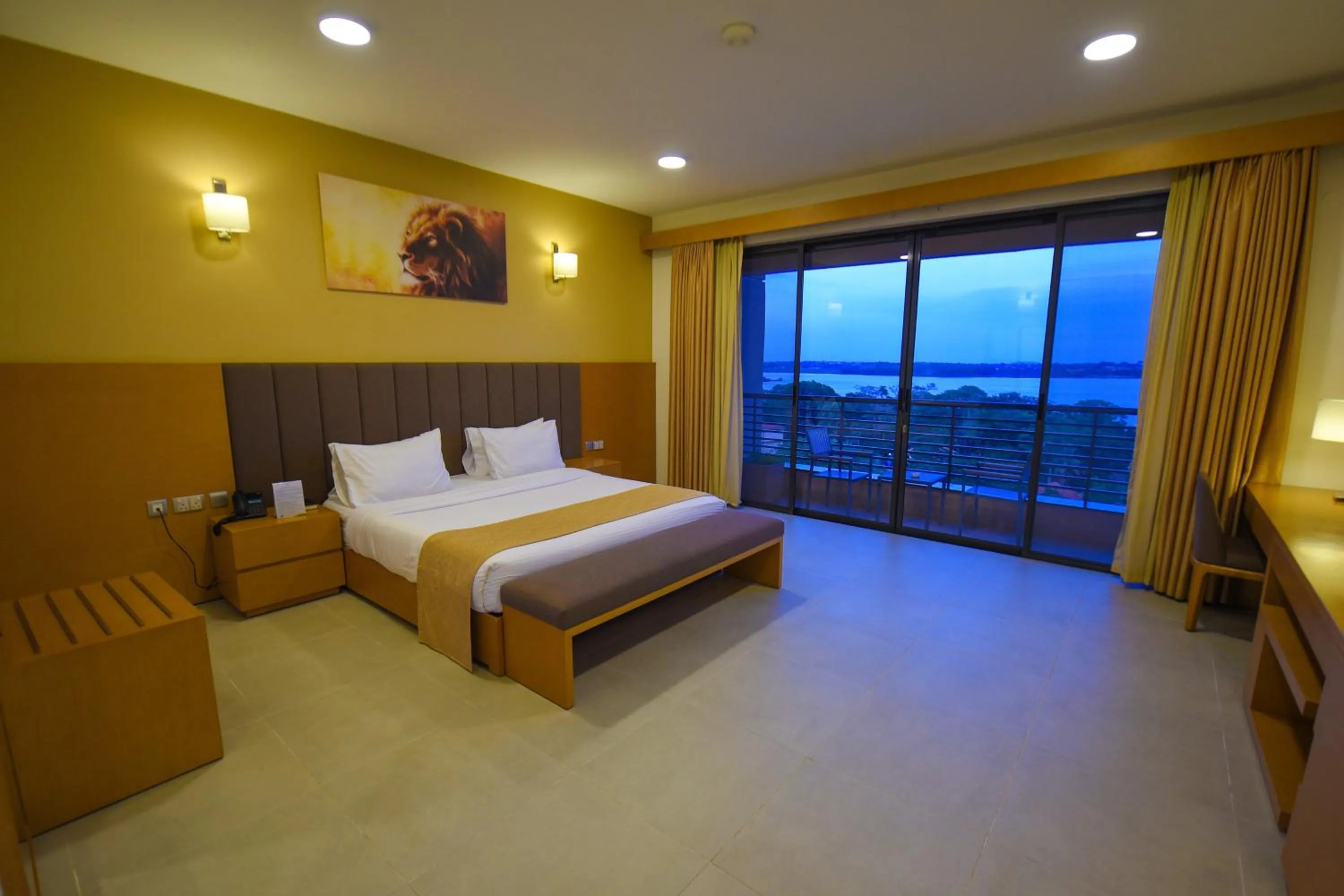 Bed in K Hotels Entebbe