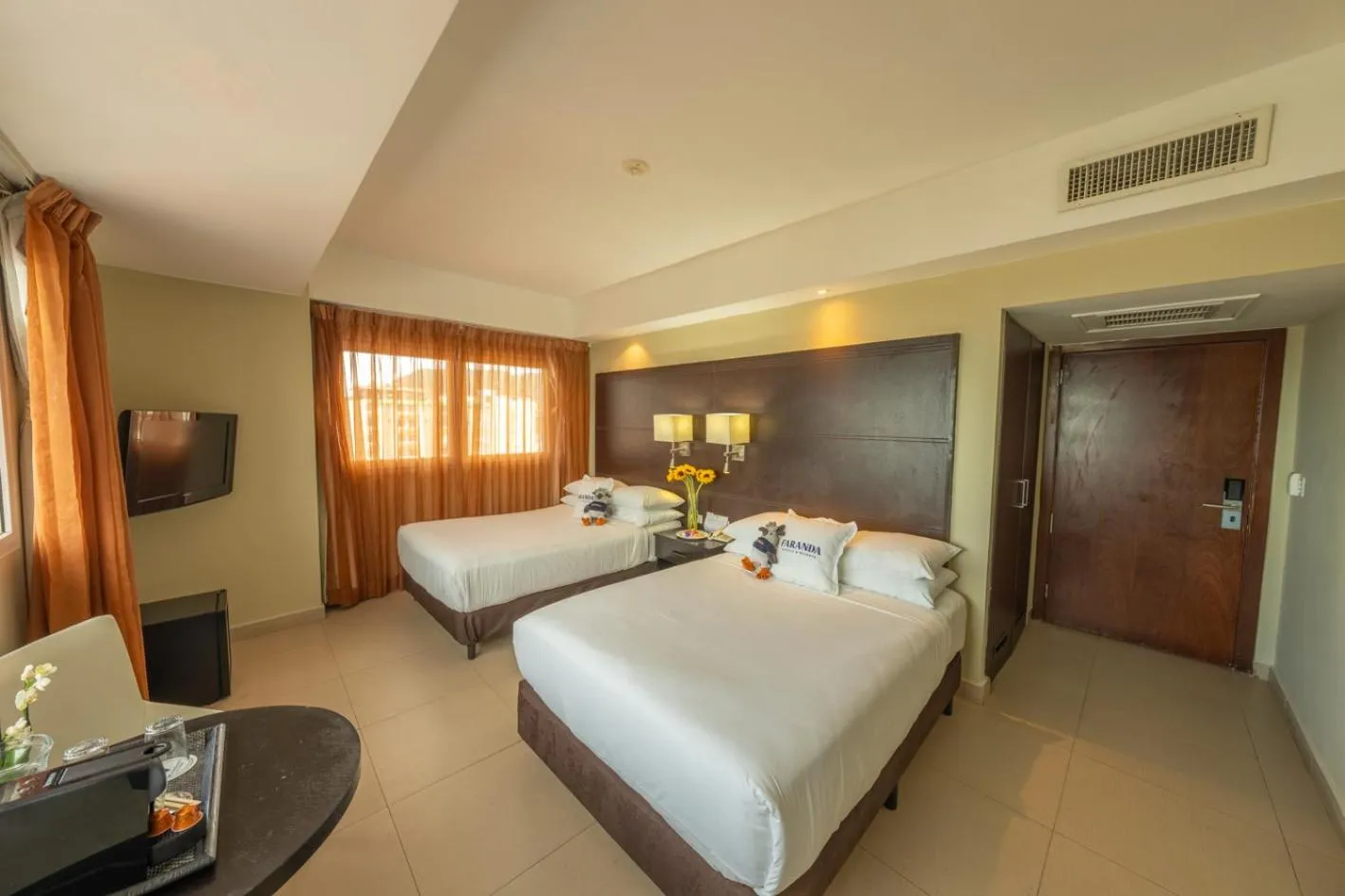 Bed in Hotel Faranda Express Soloy and Casino, a member of Radisson Individuals