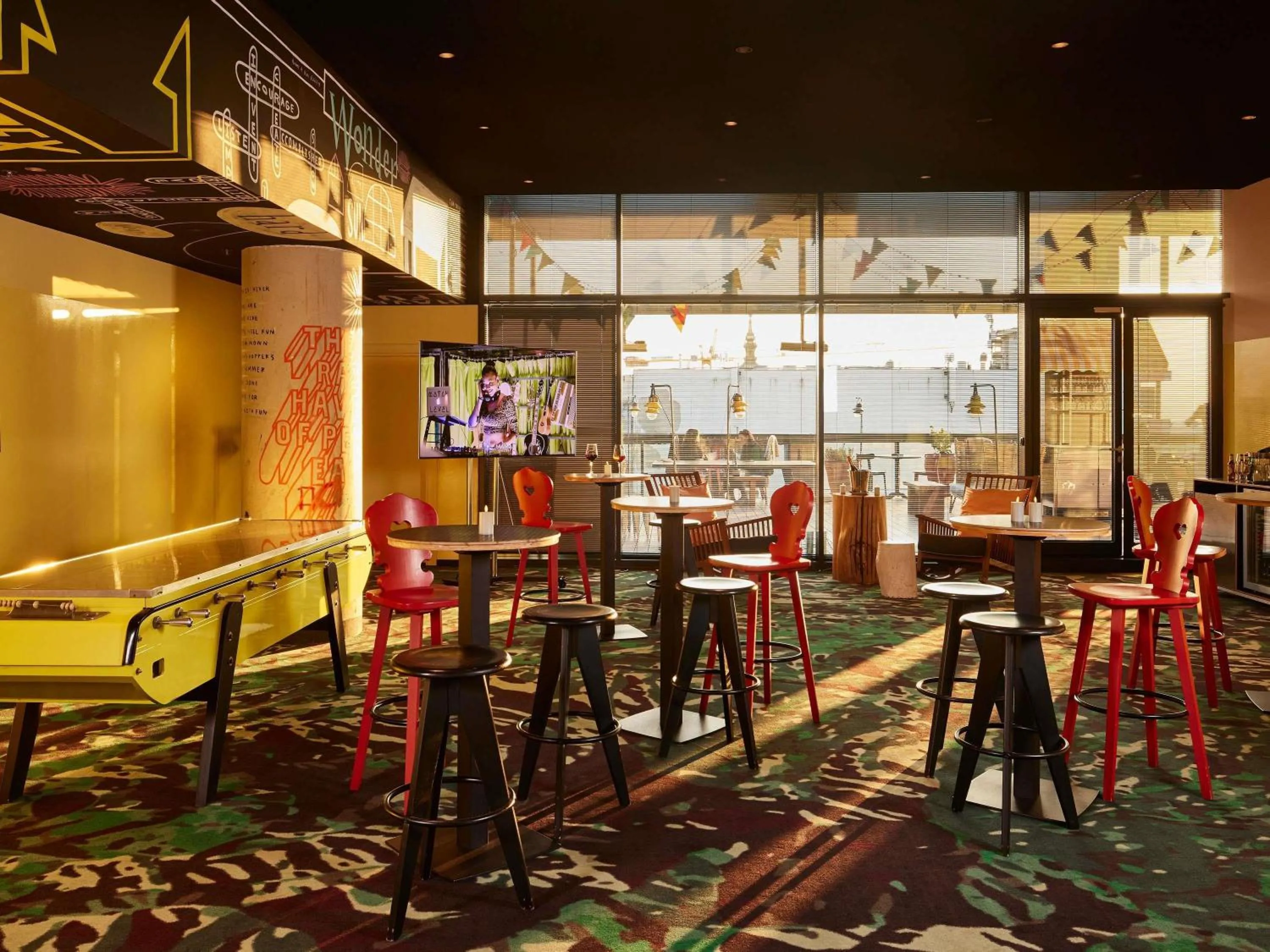 Meeting/conference room in Mama Shelter Belgrade