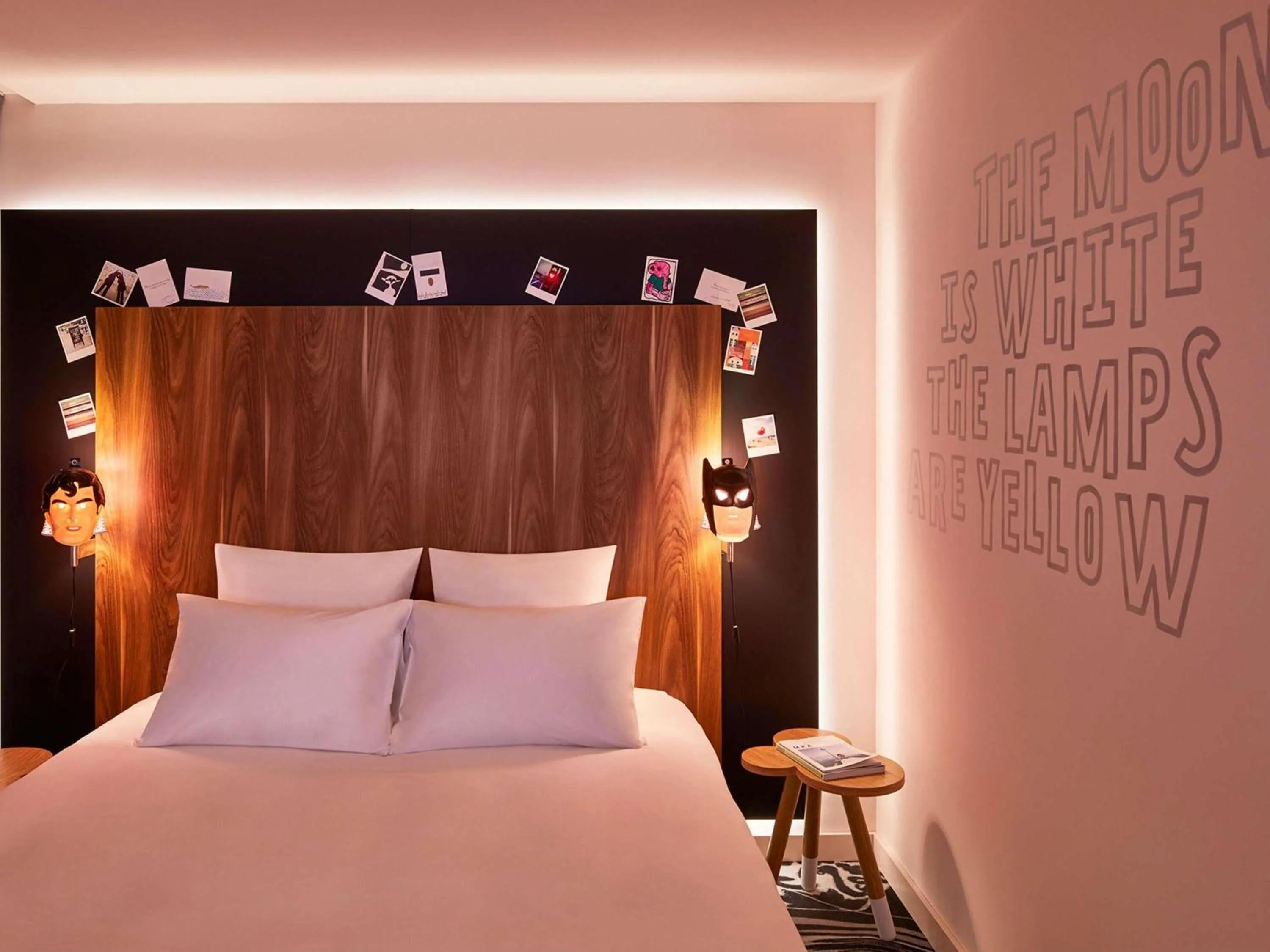 Bedroom, Bed in Mama Shelter Belgrade