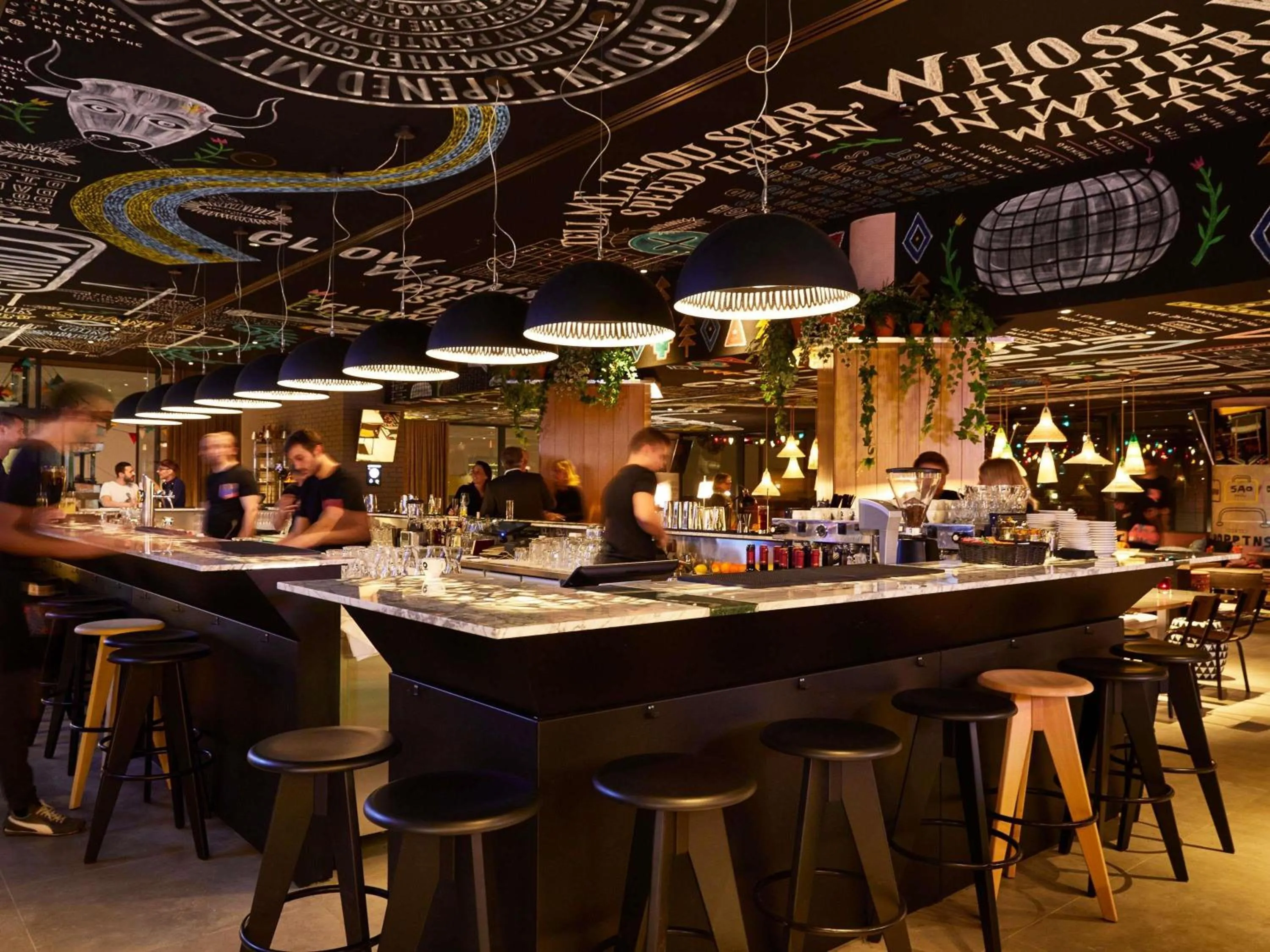 Lounge or bar in Mama Shelter Belgrade