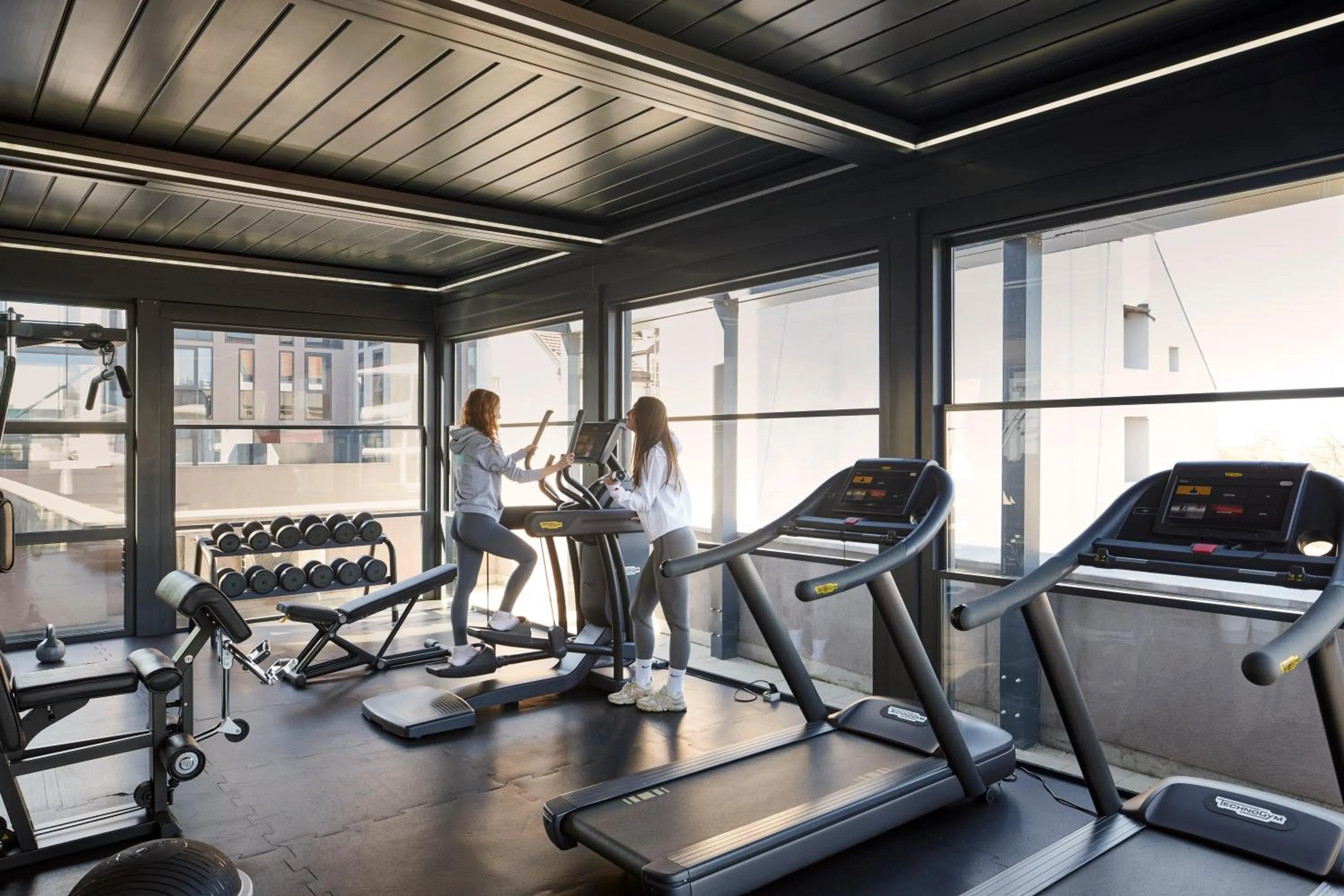 Fitness centre/facilities in Mama Shelter Belgrade