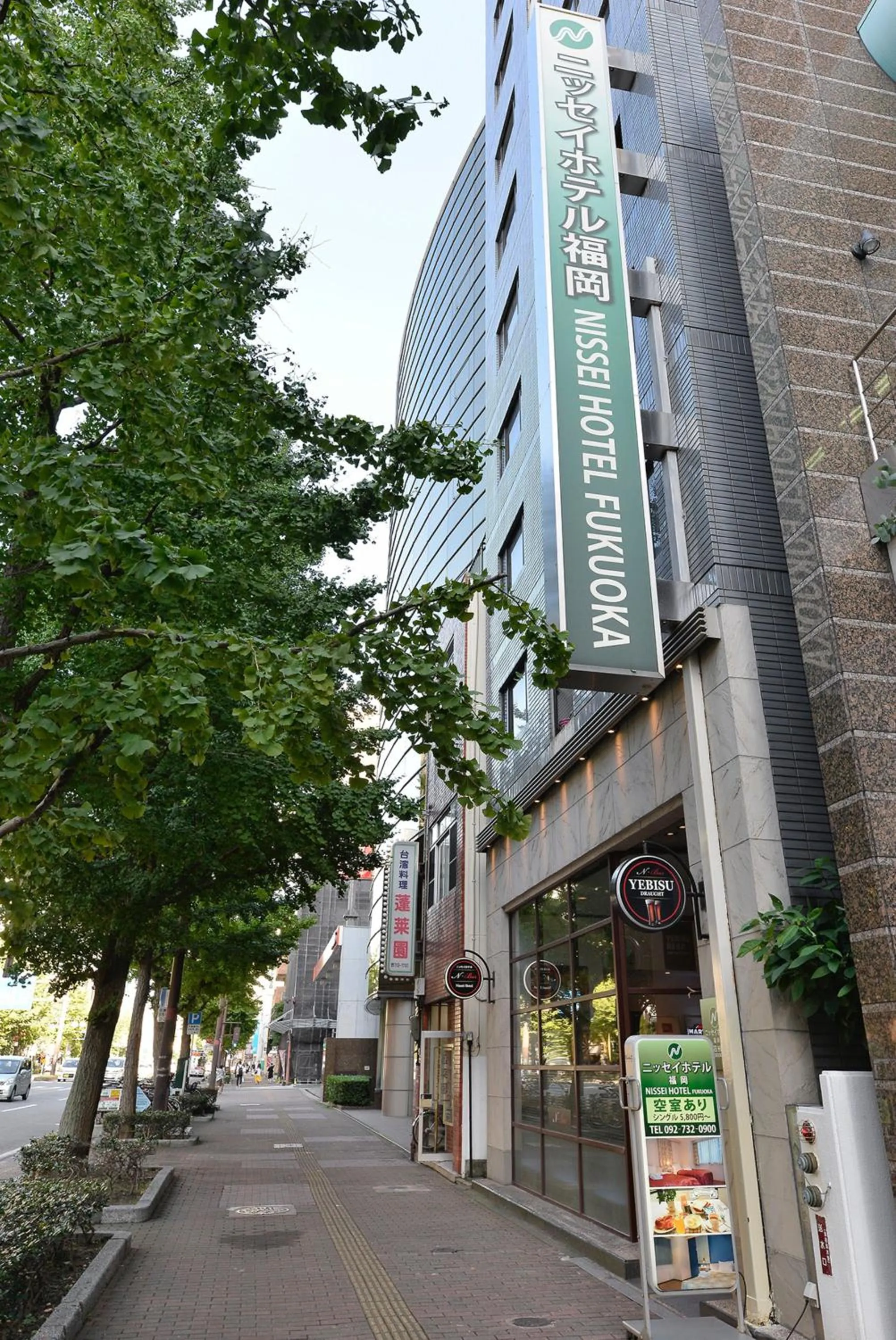 Property building in Nissei Hotel Fukuoka