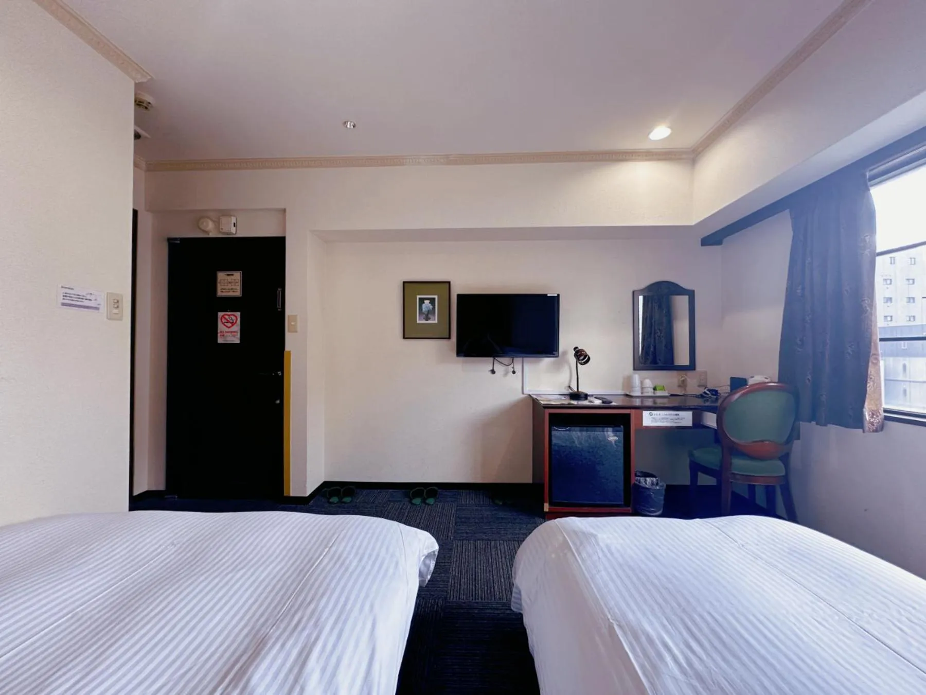 Photo of the whole room, Bed in Nissei Hotel Fukuoka