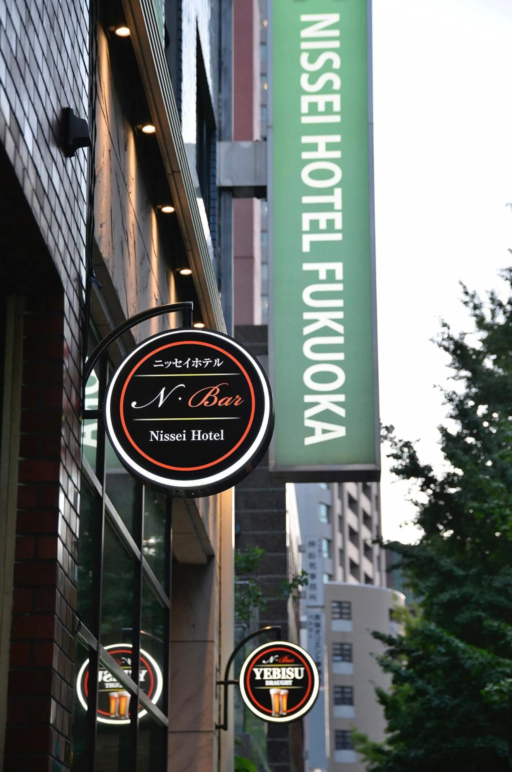 Property building in Nissei Hotel Fukuoka